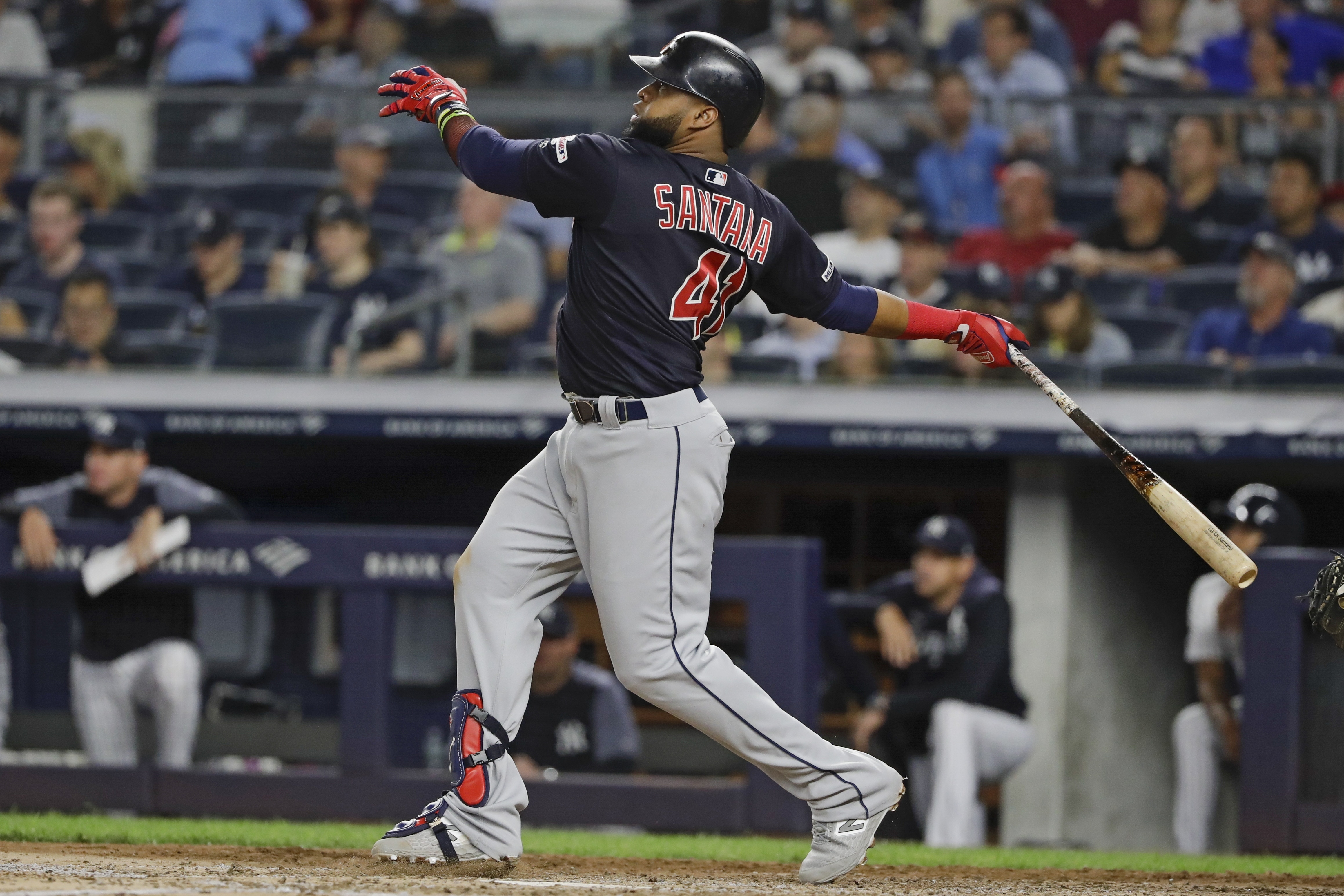 Ramírez, Santana power Indians to 7 HRs in 19-5 rout vs NYY