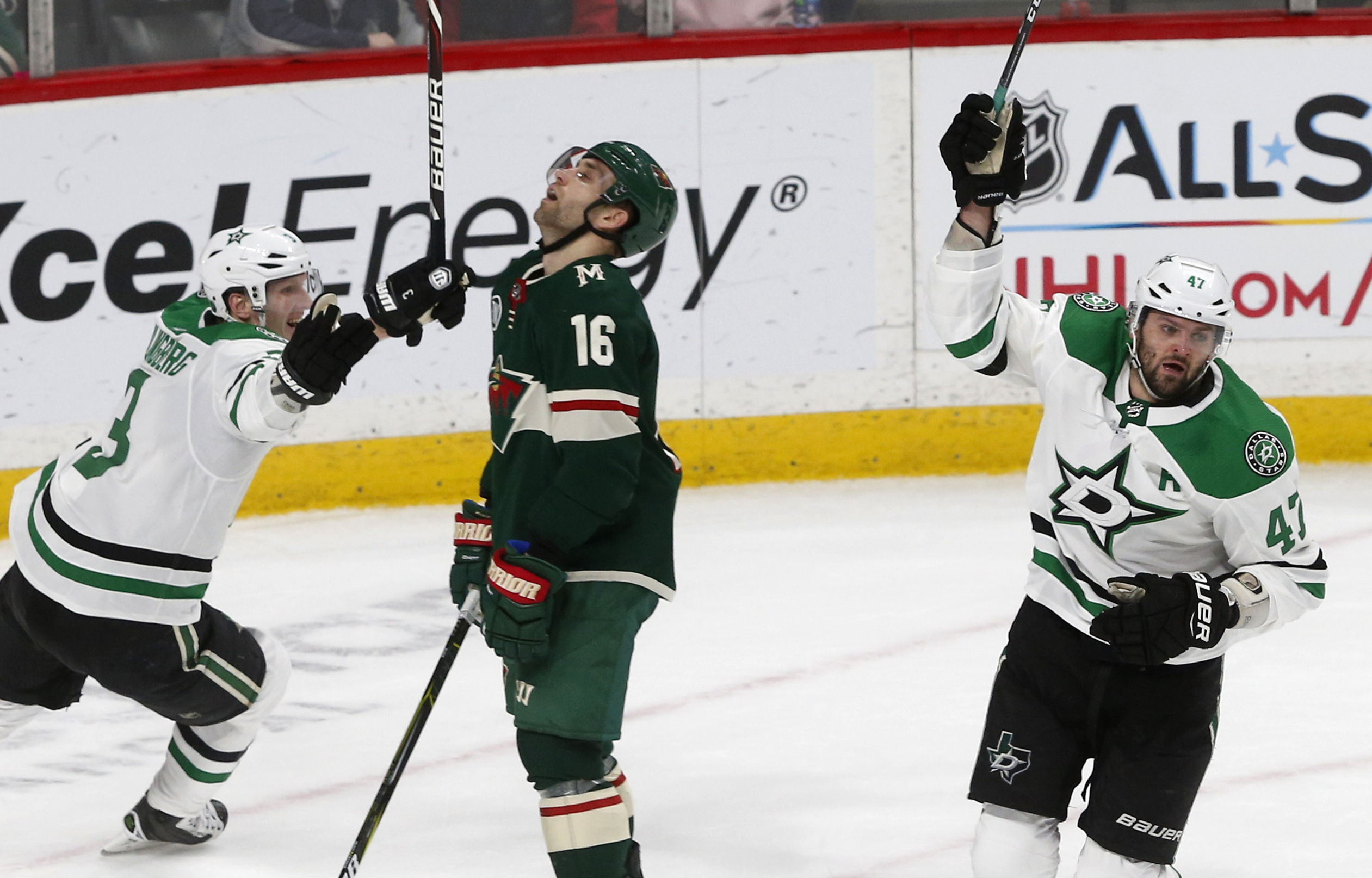 Radulov’s goal lifts Stars over Wild 2-1 in OT