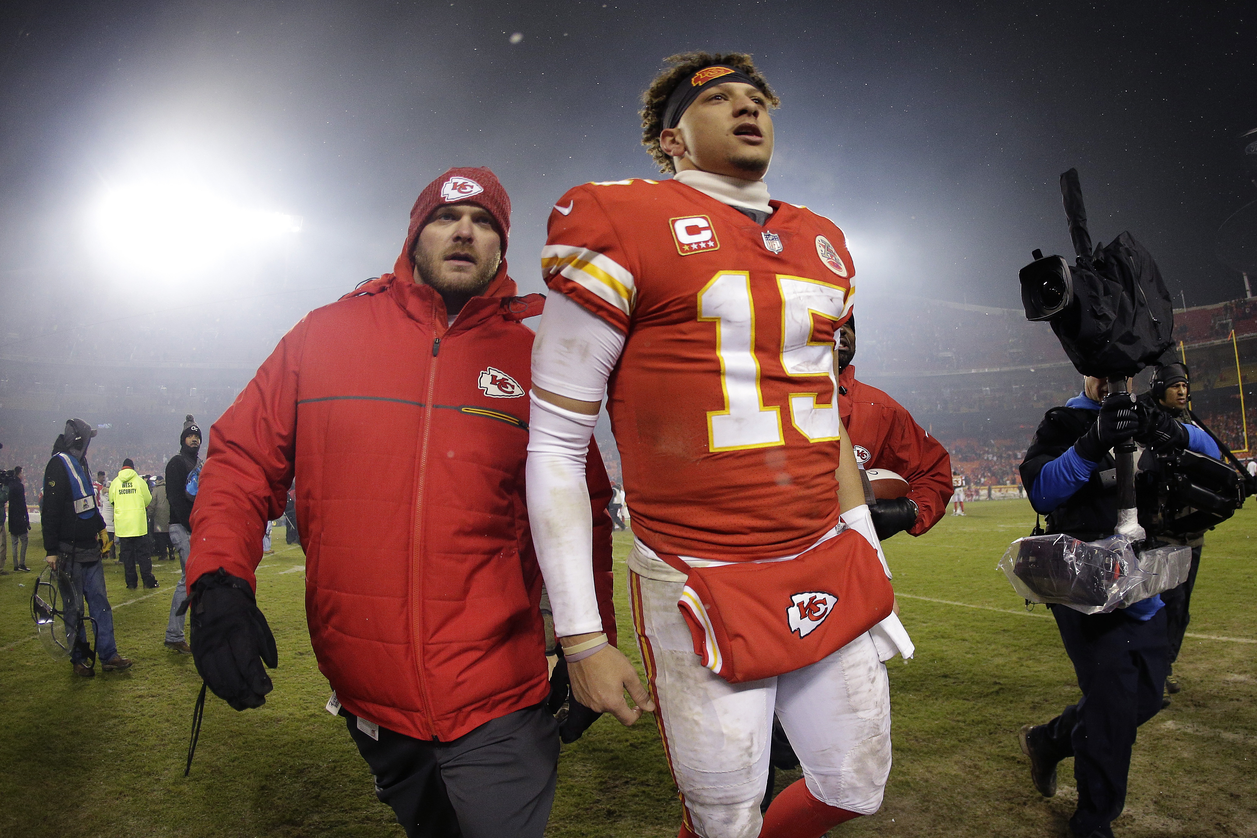 Chiefs gaze ahead to first AFC title game since January 1994