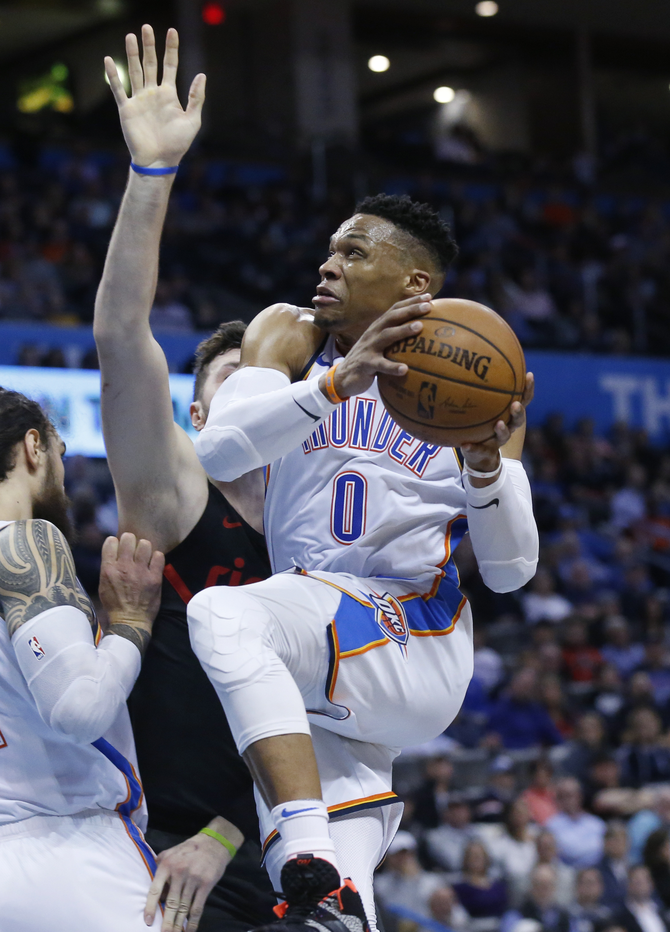 Westbrook sets new triple-double record in Thunder win