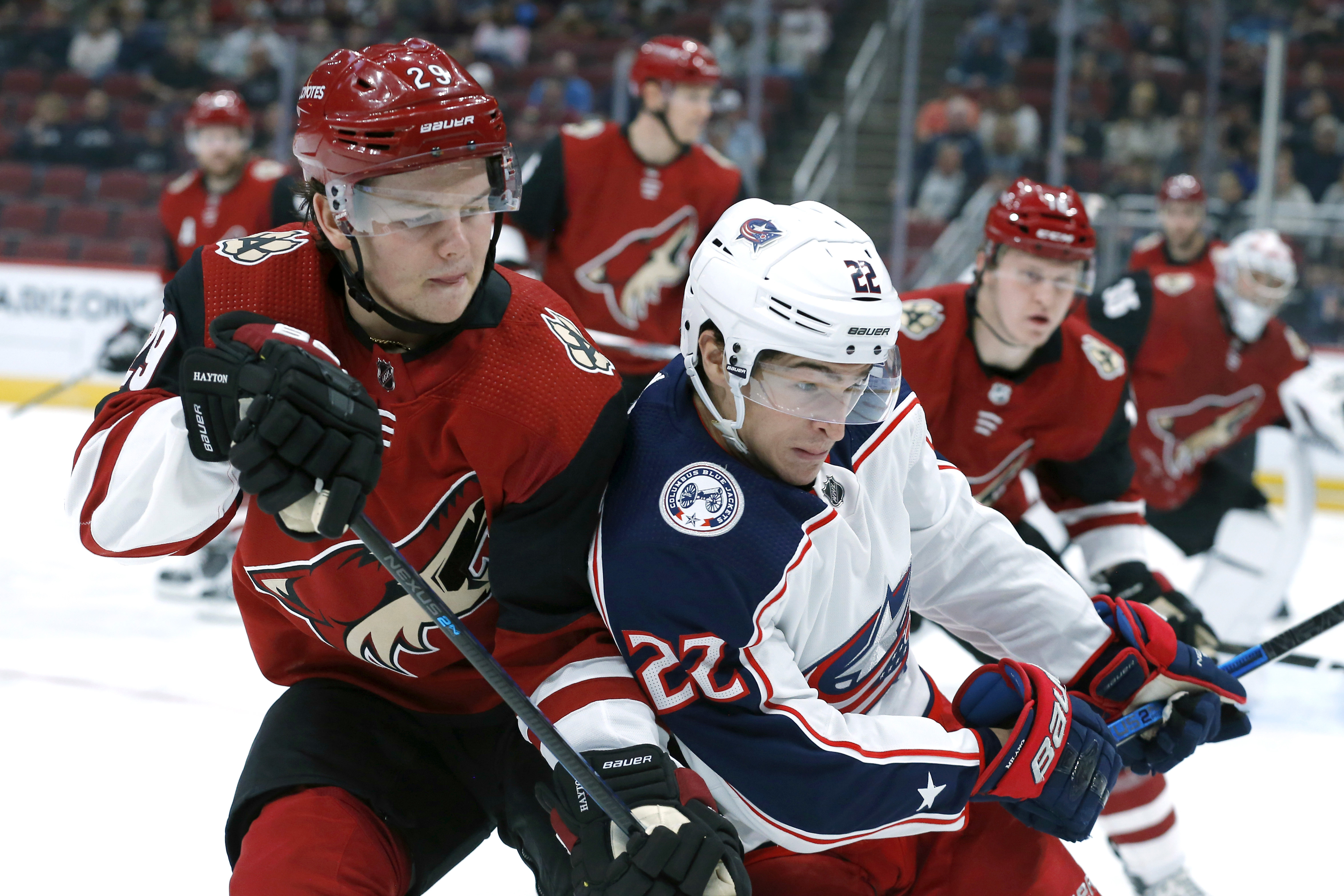 Blue Jackets end 5-game skid with 3-2 win over Coyotes