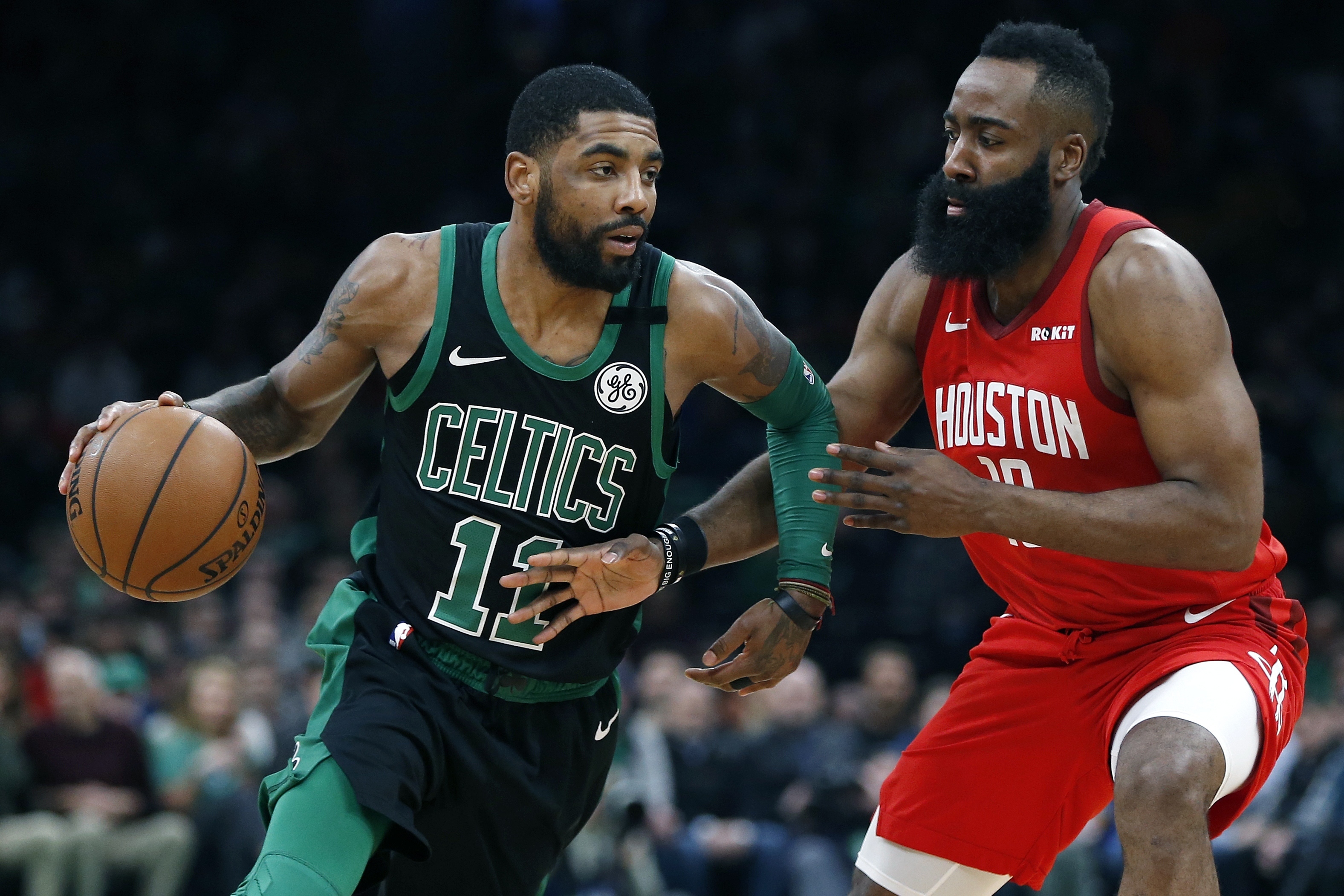 Harden scores 42 points to help Rockets beat Celtics