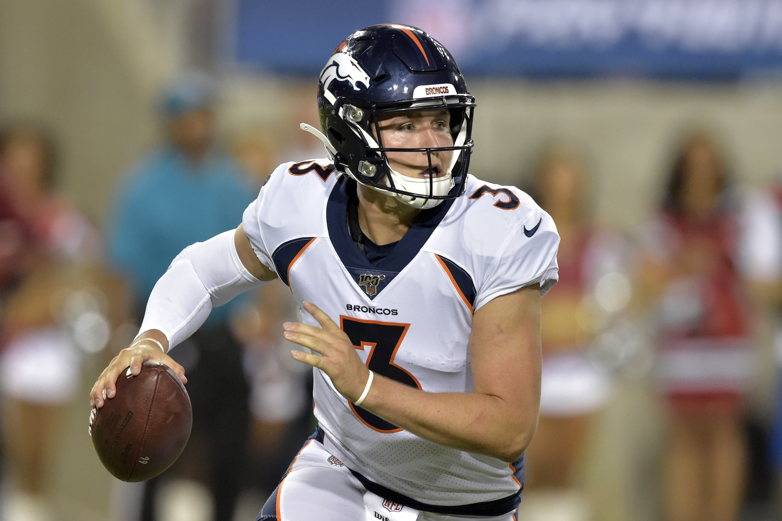 Rookie QB Drew Lock starting for Broncos vs. Chargers