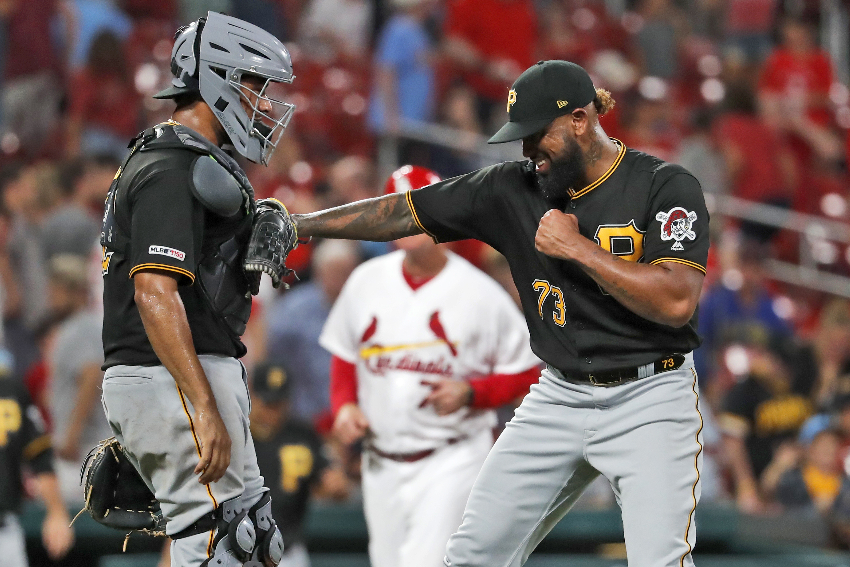 Pirates score twice in the ninth, beat Cardinals 3-1