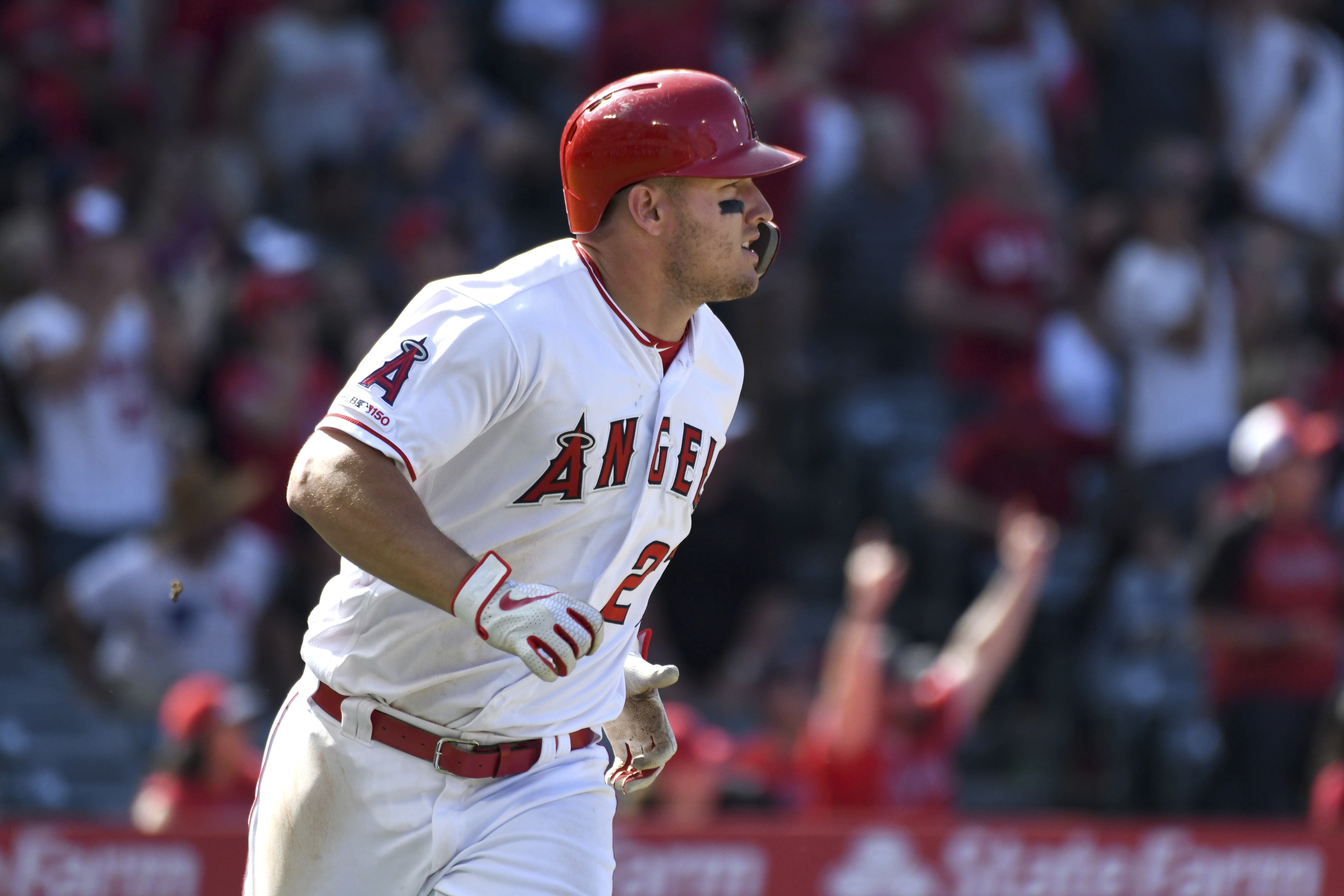 LEADING OFF: Trout HR tear, Reds-Pirates fracas aftermath