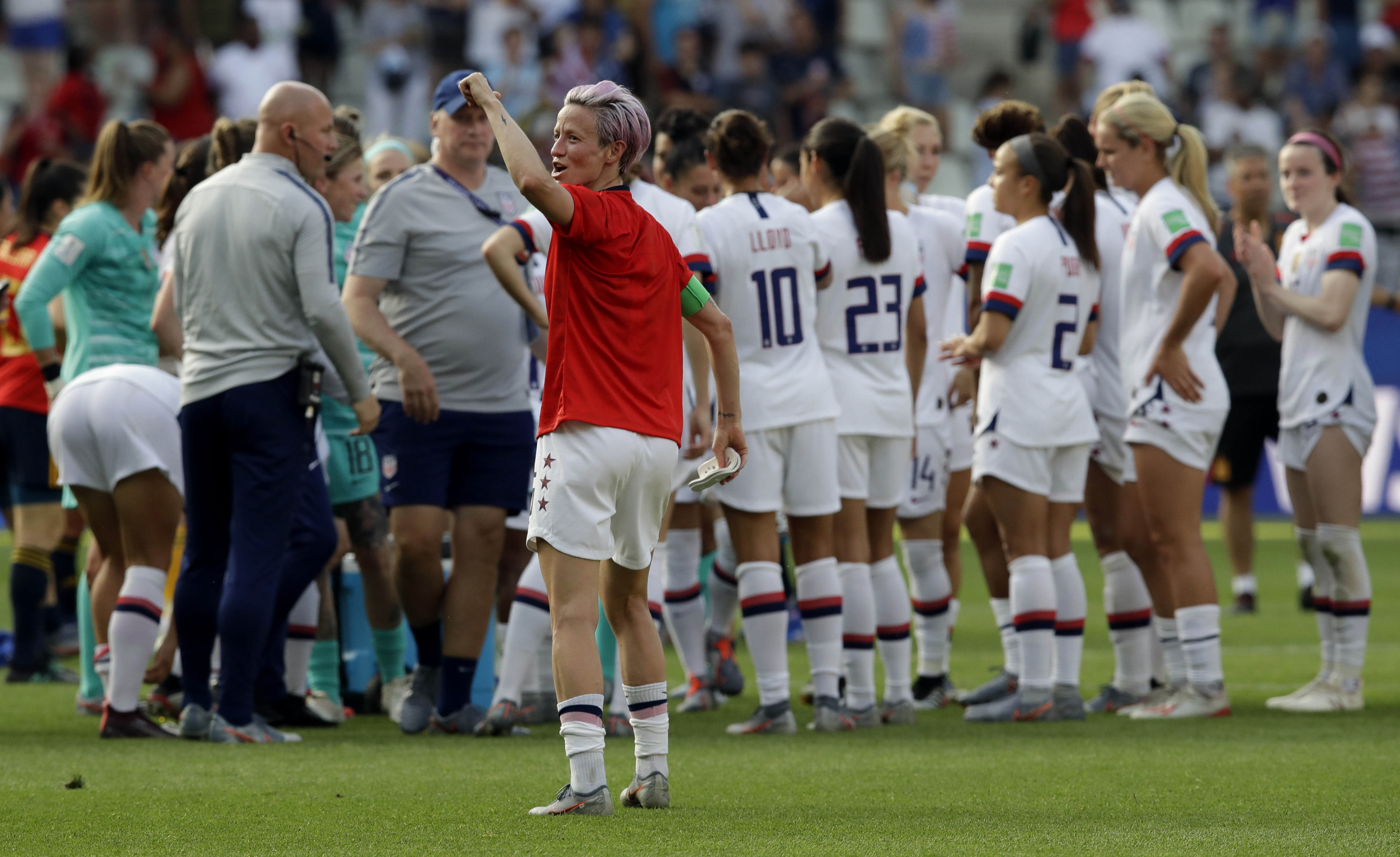 Trump calls out Rapinoe for comments about White House visit