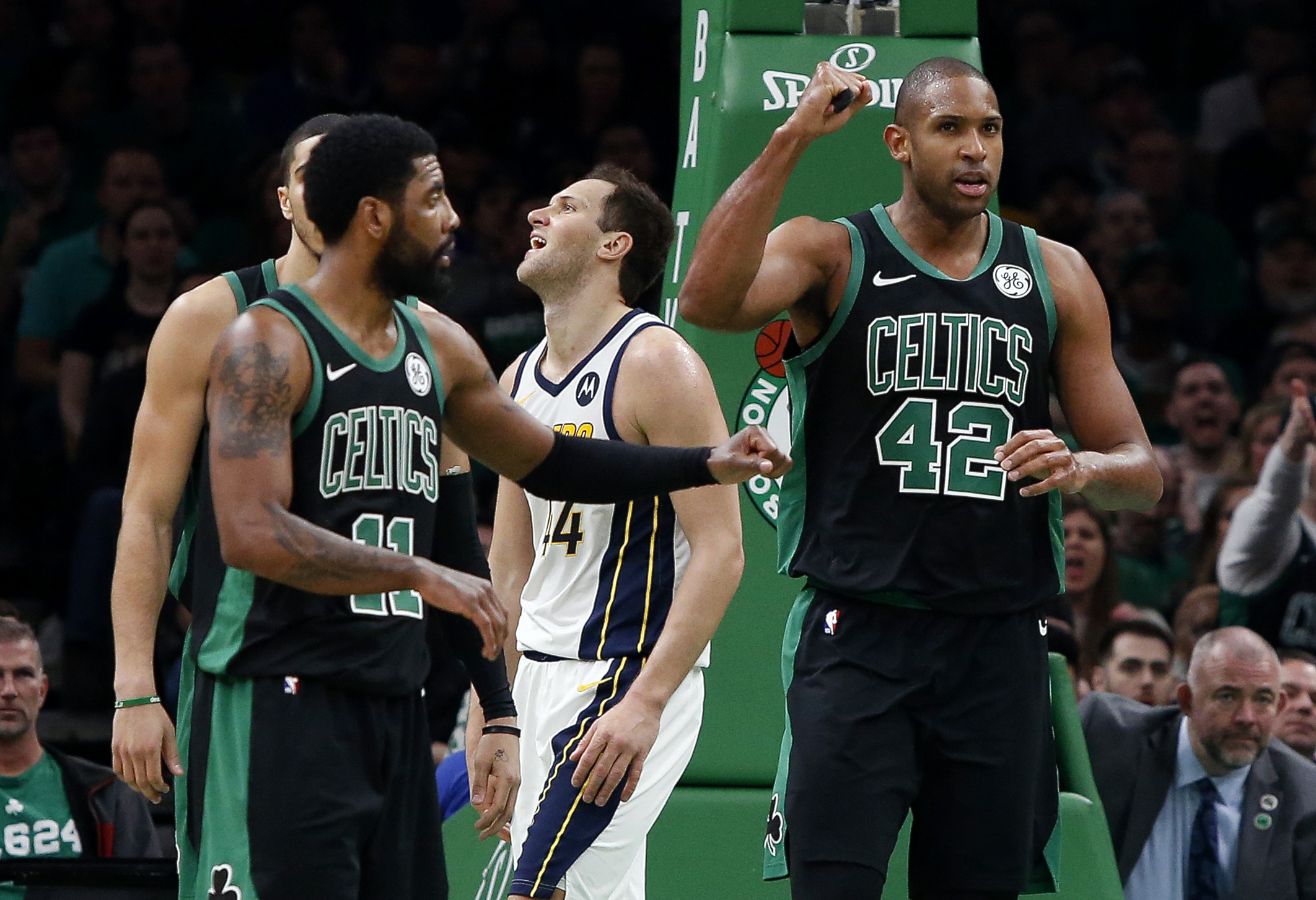 Irving, Morris lead Celtics’ rally past Pacers in Game 1