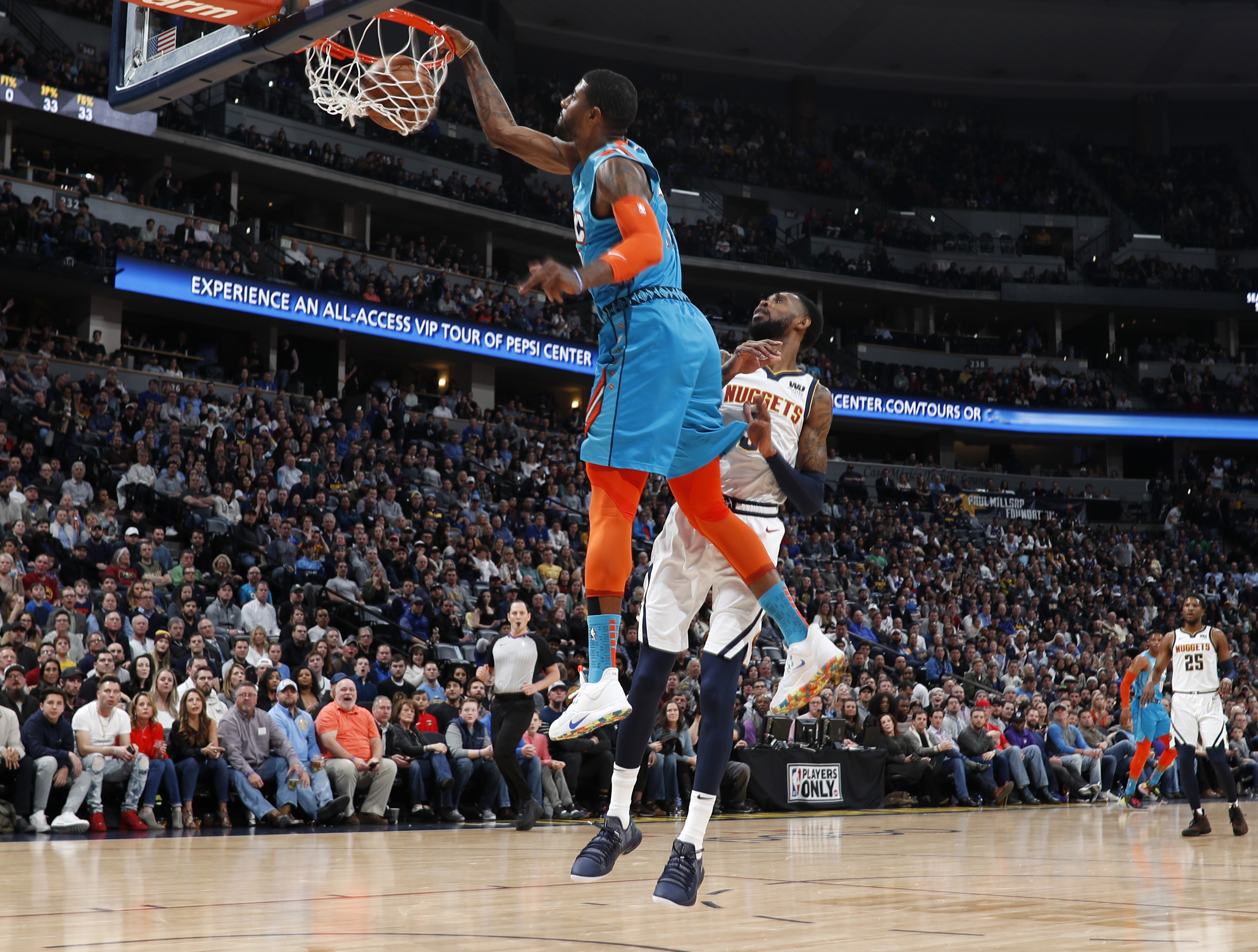 Thunder F George out vs. Grizzlies