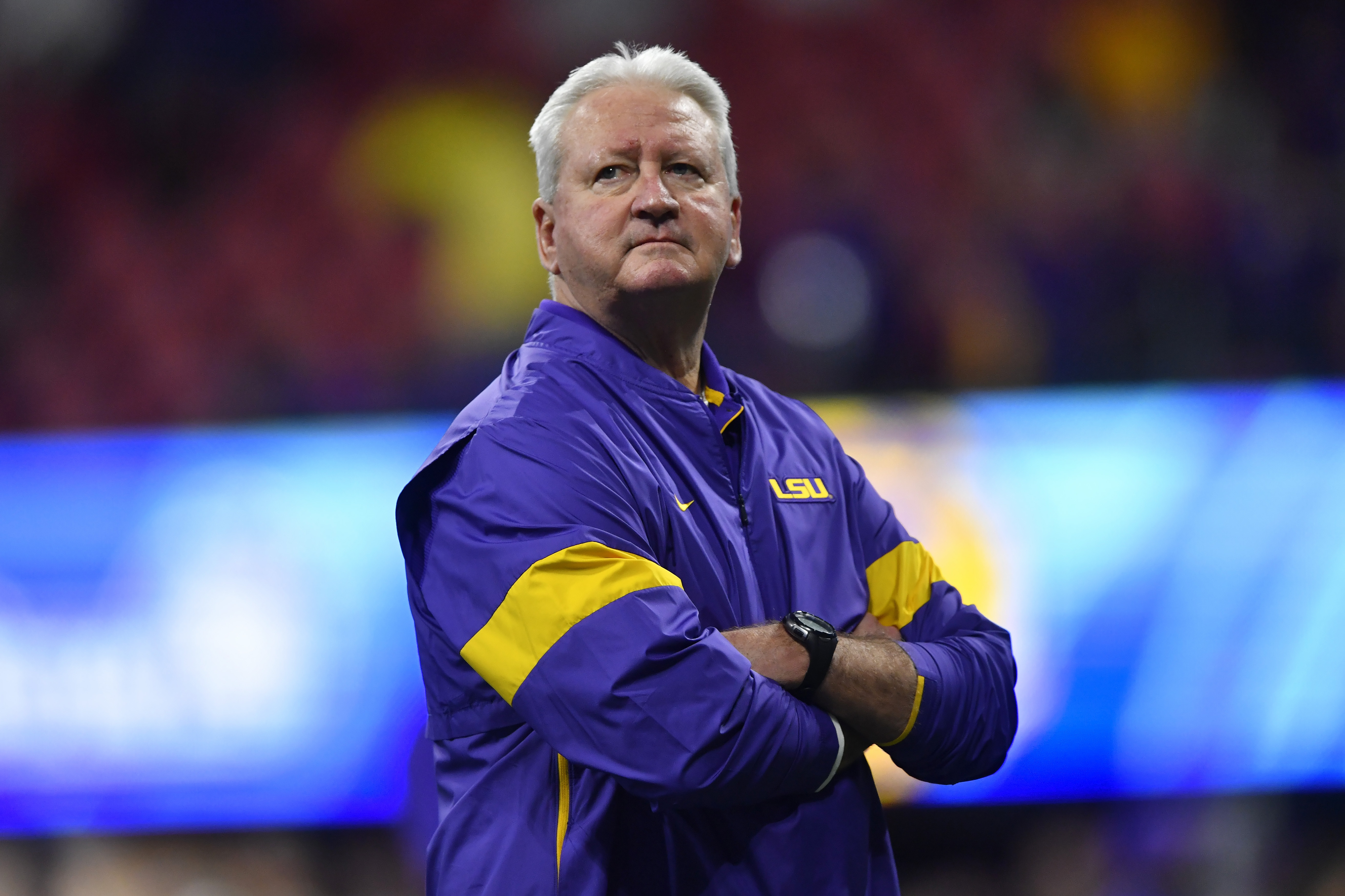 Under weight of family tragedy, LSU coach crafts big win