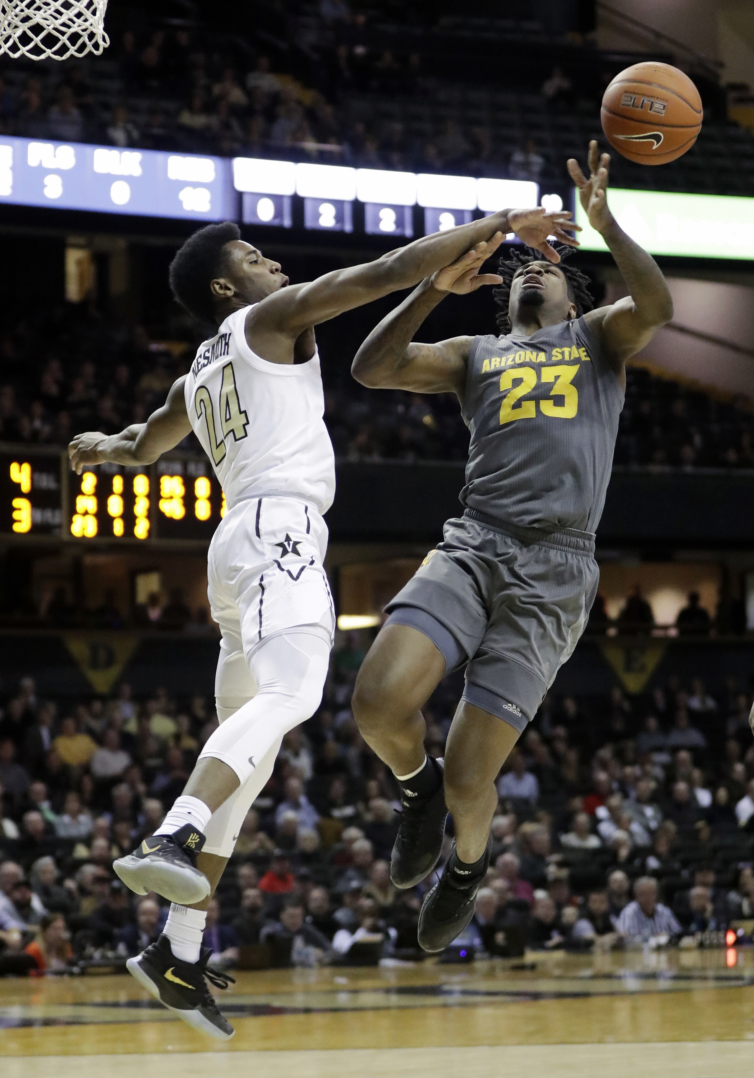 Sharp-shooting Vanderbilt beats No. 18 Arizona State 81-65