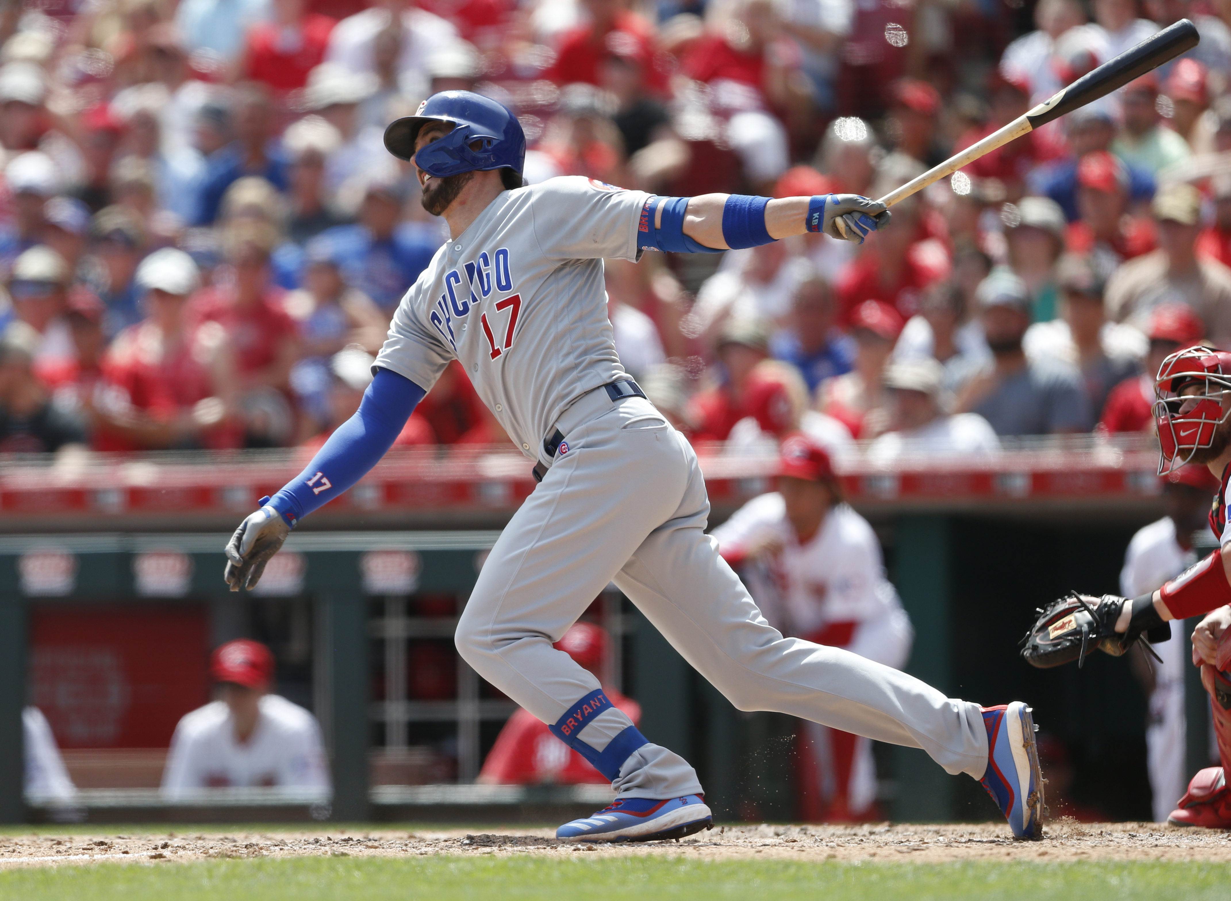 Bryant homers, Cubs rally for 6-3 win over Reds