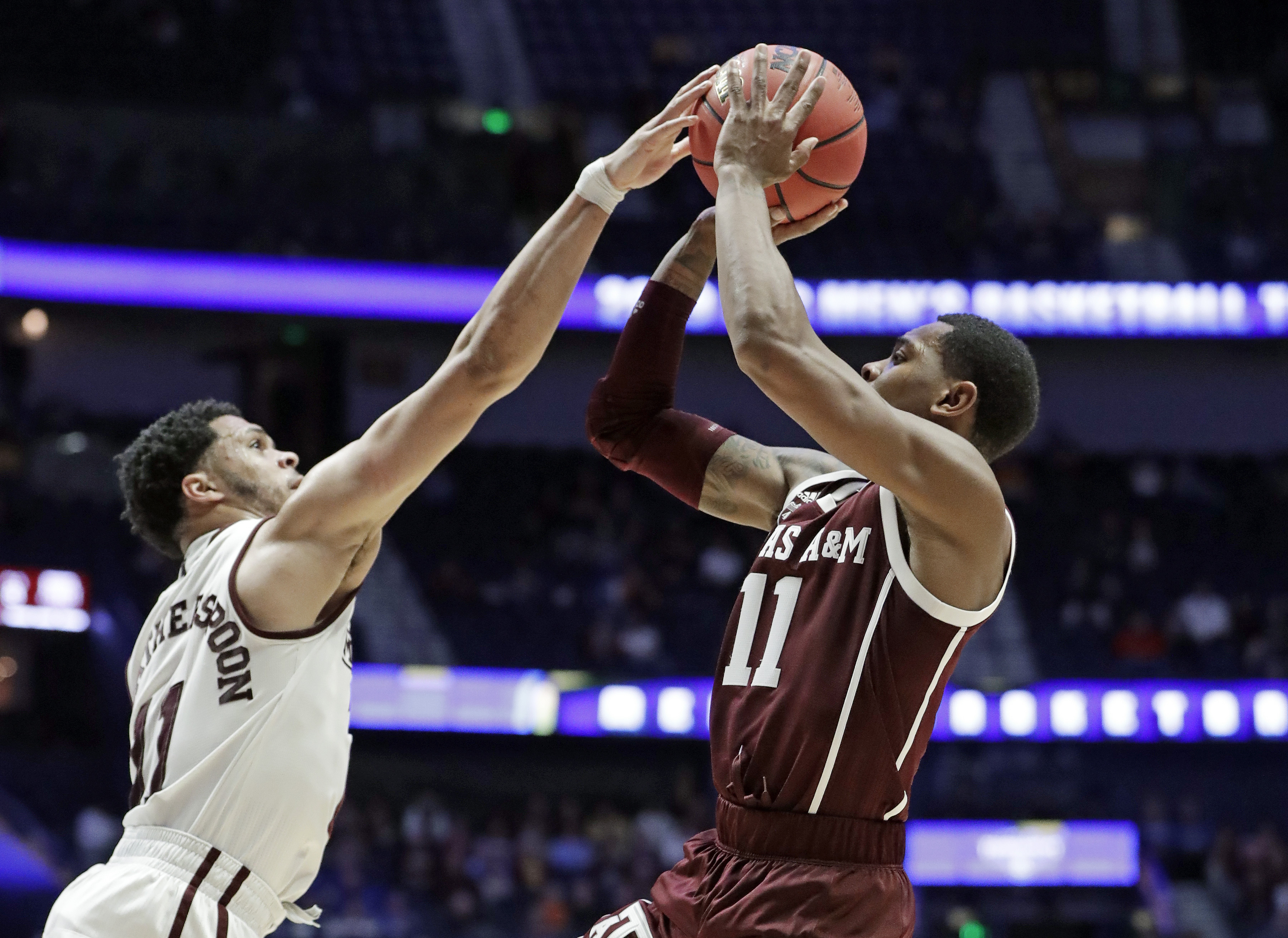 Mississippi State routs Texas A&M 80-54 at SEC tournament