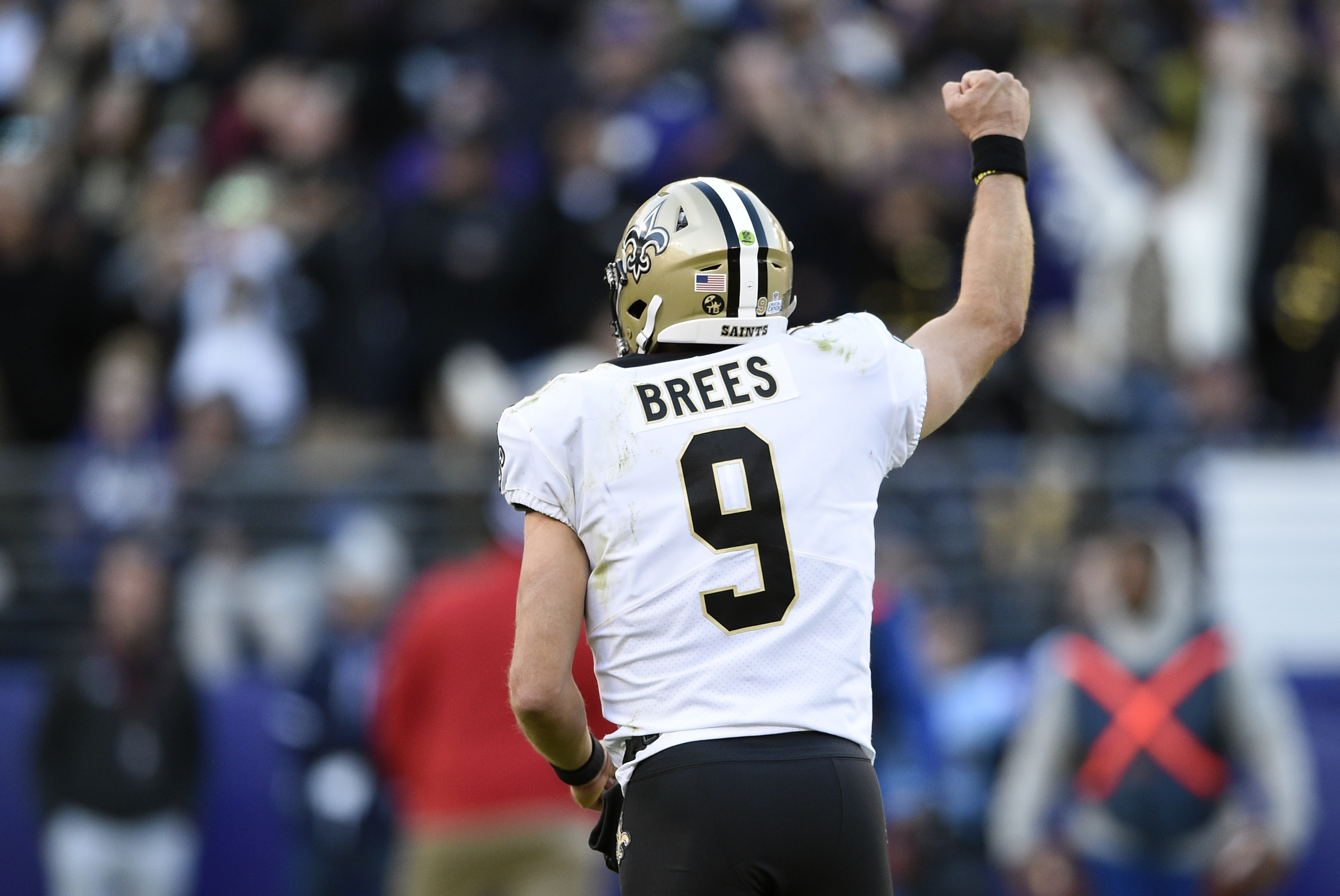 Brees comeback, missed XP gets Saints past Ravens 24-23