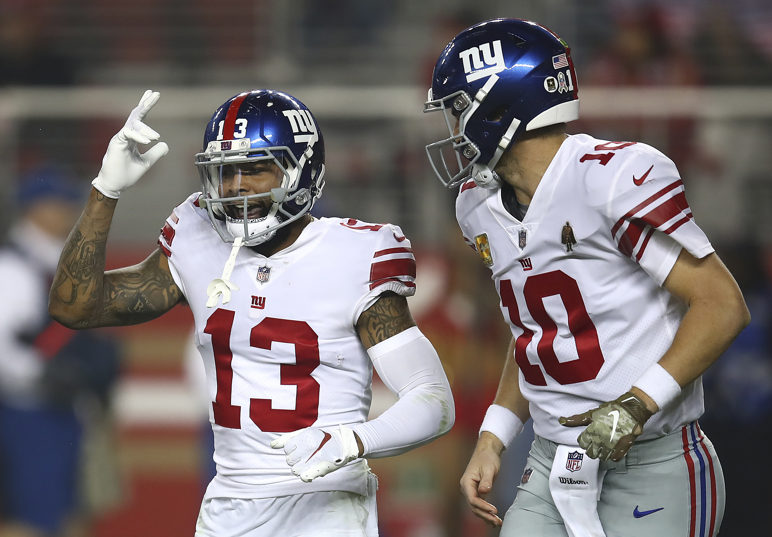 Manning’s late TD pass leads Giants past 49ers 27-23