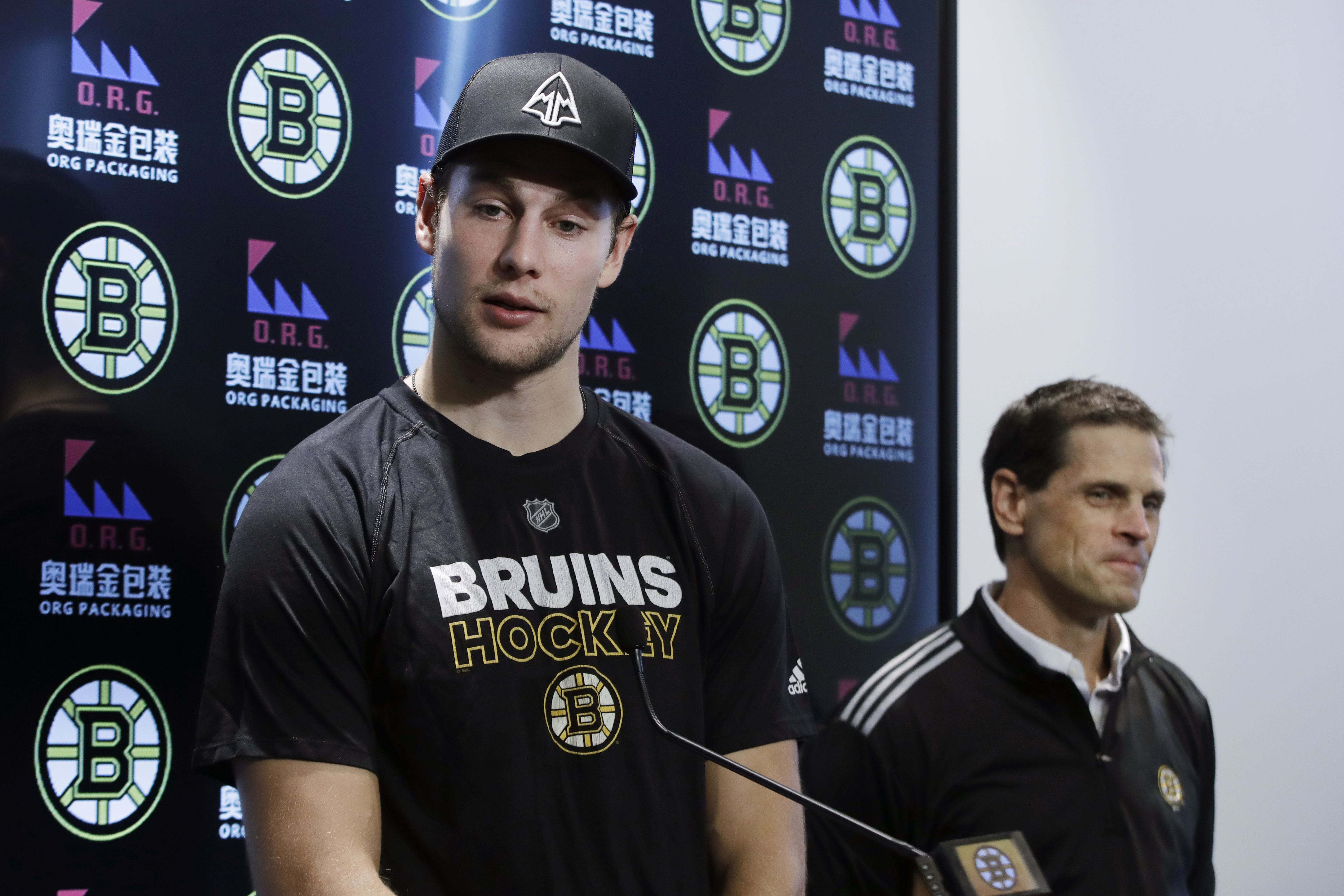 Defenseman Carlo signs 2-year extension with Bruins