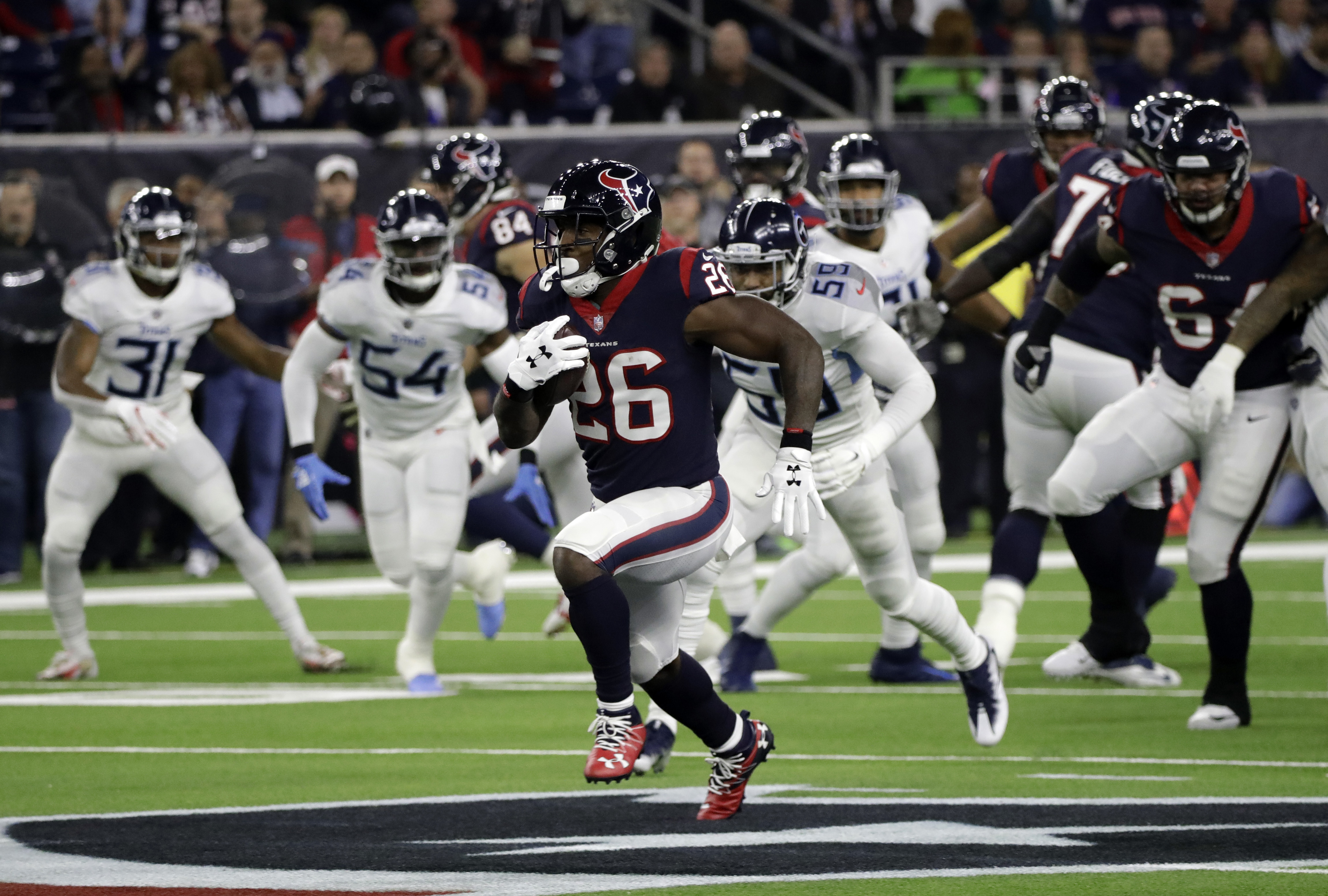 Texans look to build on big rushing performance