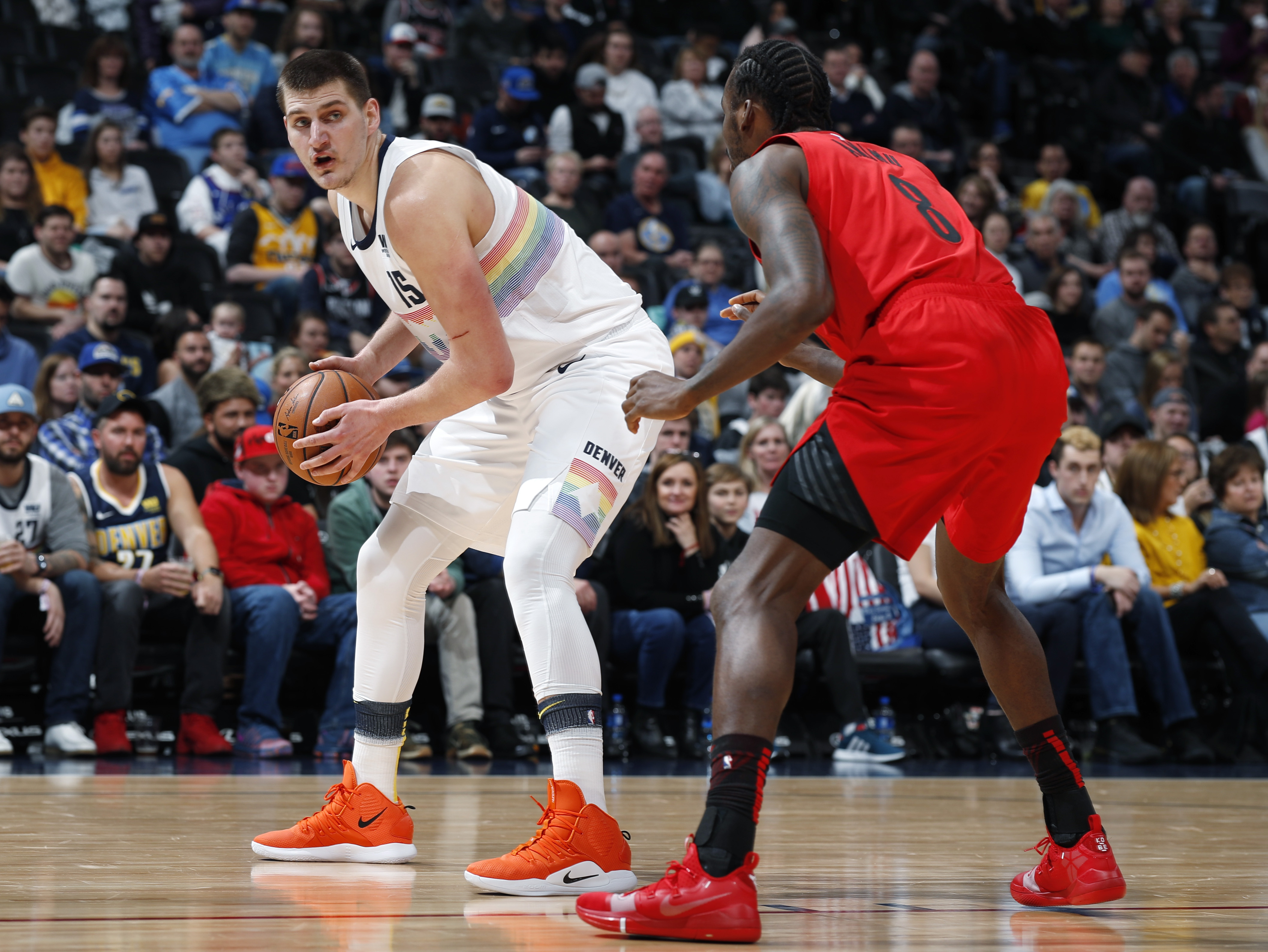 Jokic, Murray lead Nuggets past Trail Blazers, 116-113