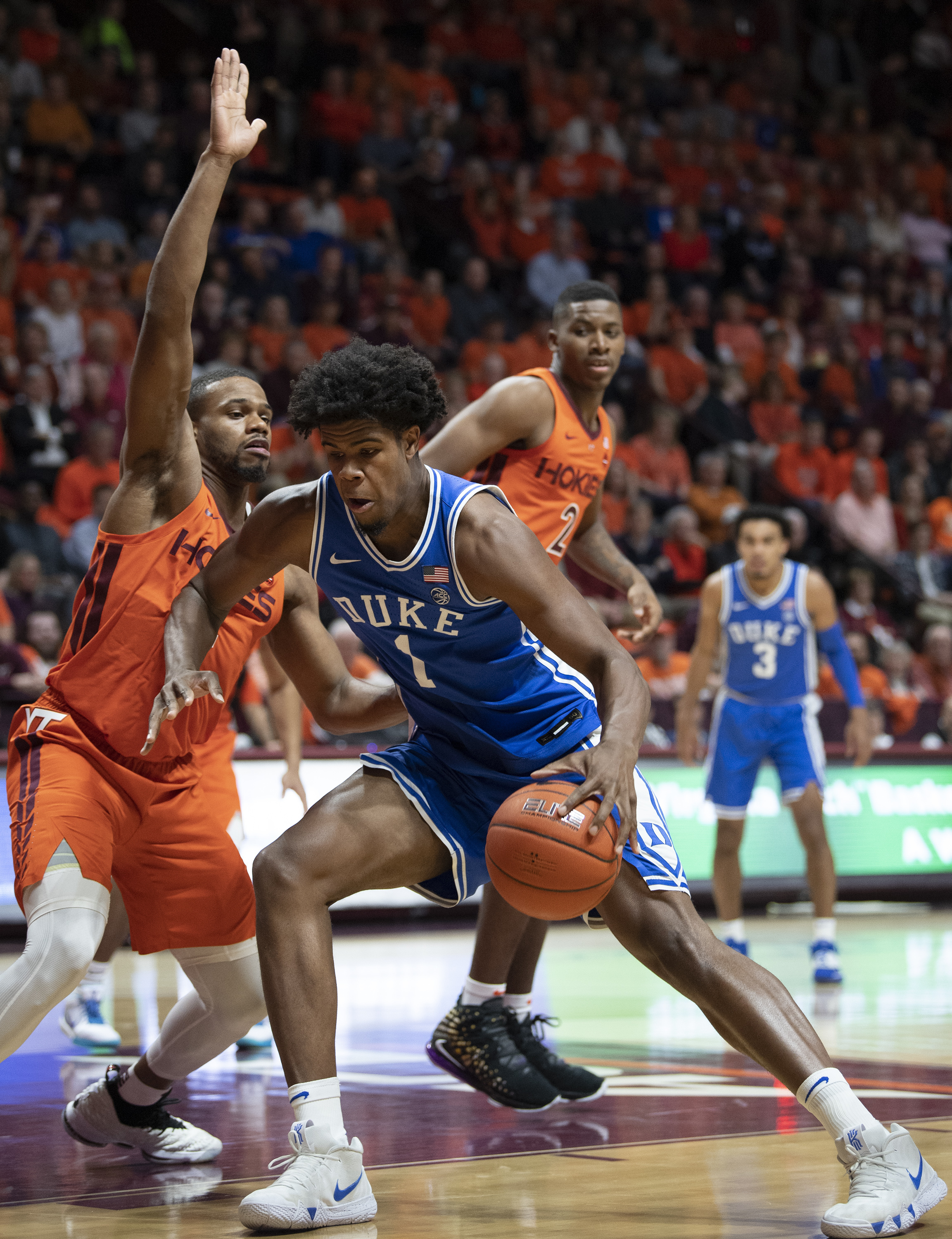 Tre Jones, No. 10 Duke rally past Virginia Tech 77-63