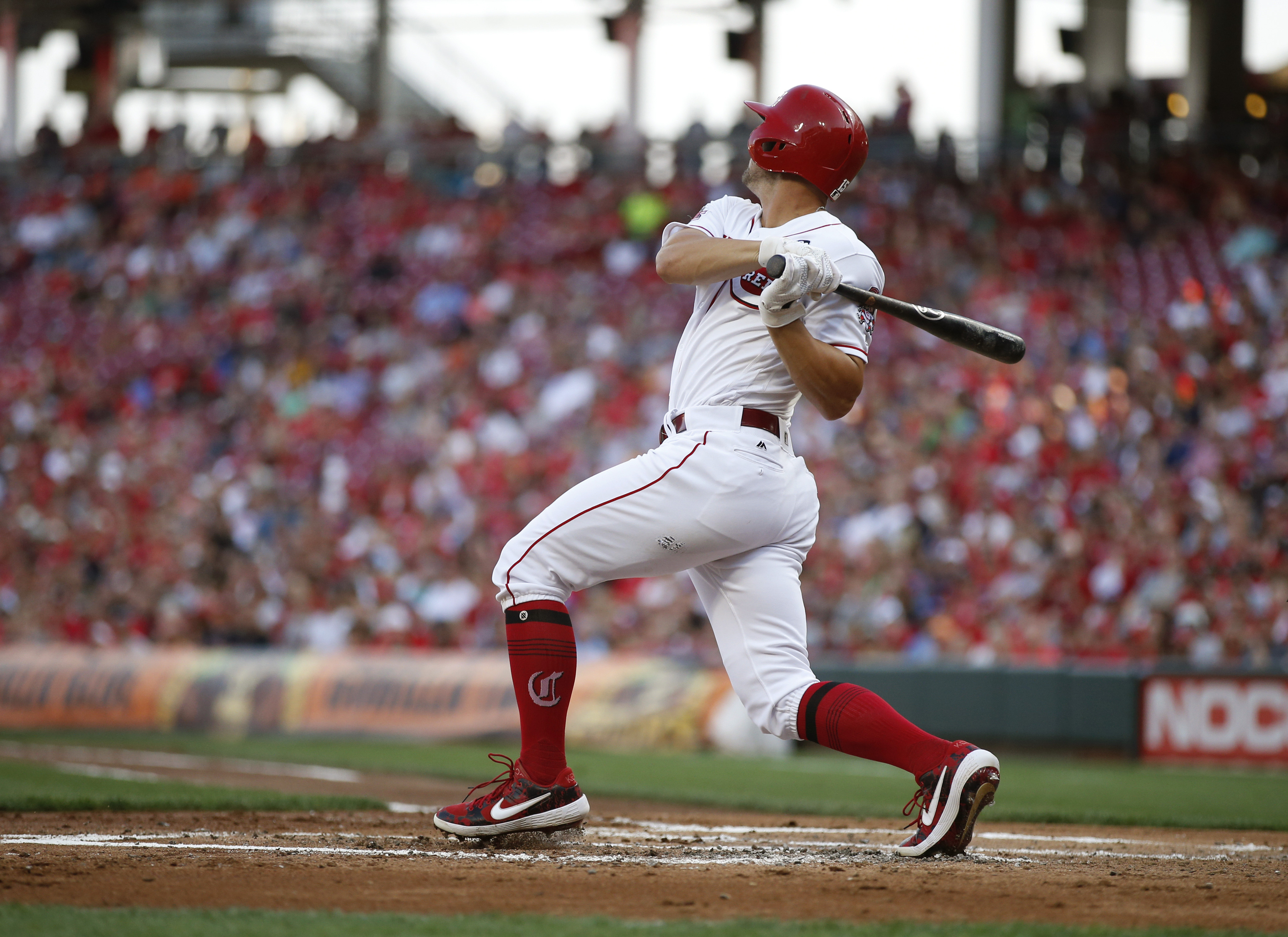 Castillo K's career-high 13 in Reds 7-4 win over Angels