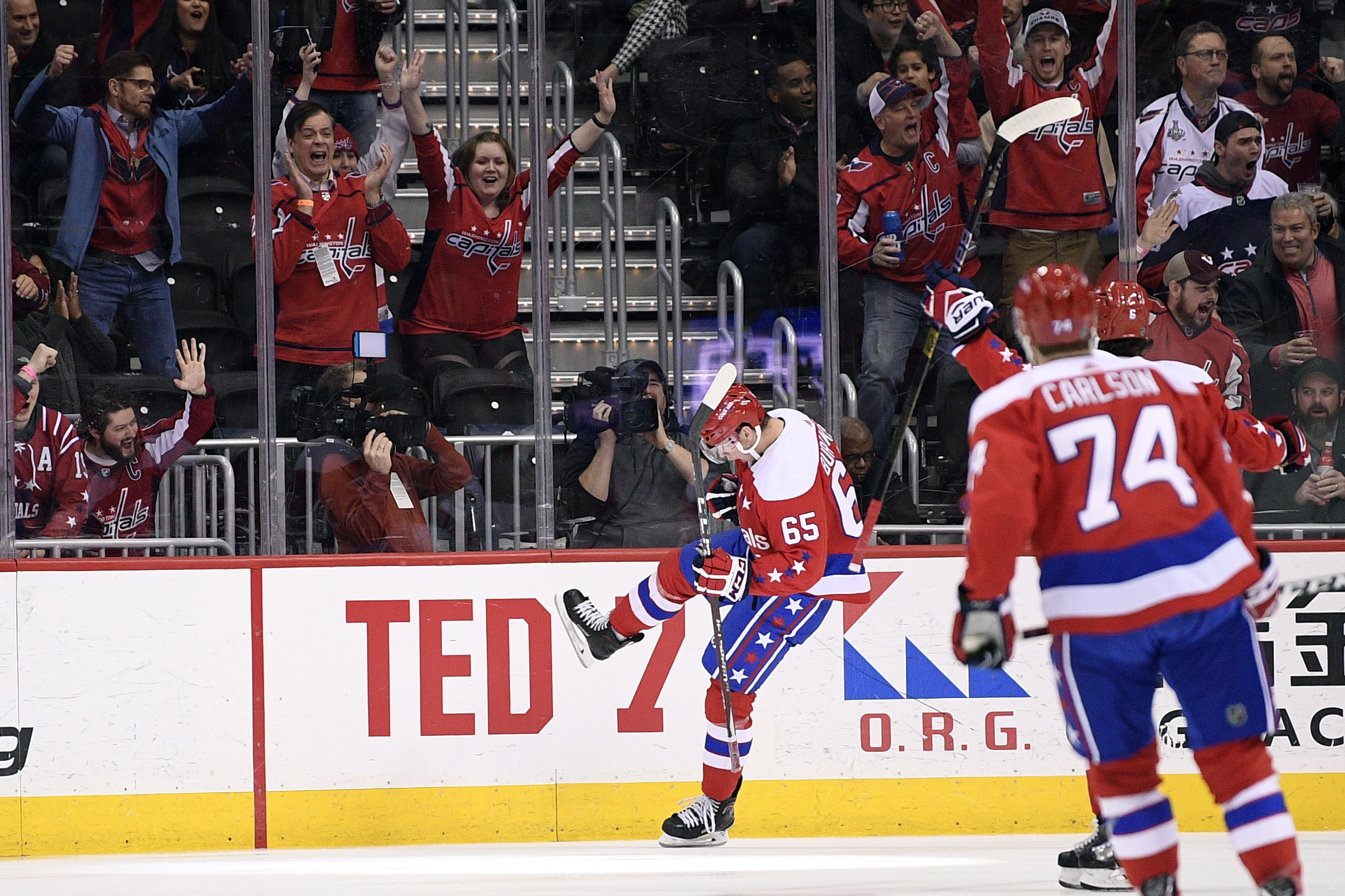 Capitals extend win streak to 6 with 3-0 win over Devils