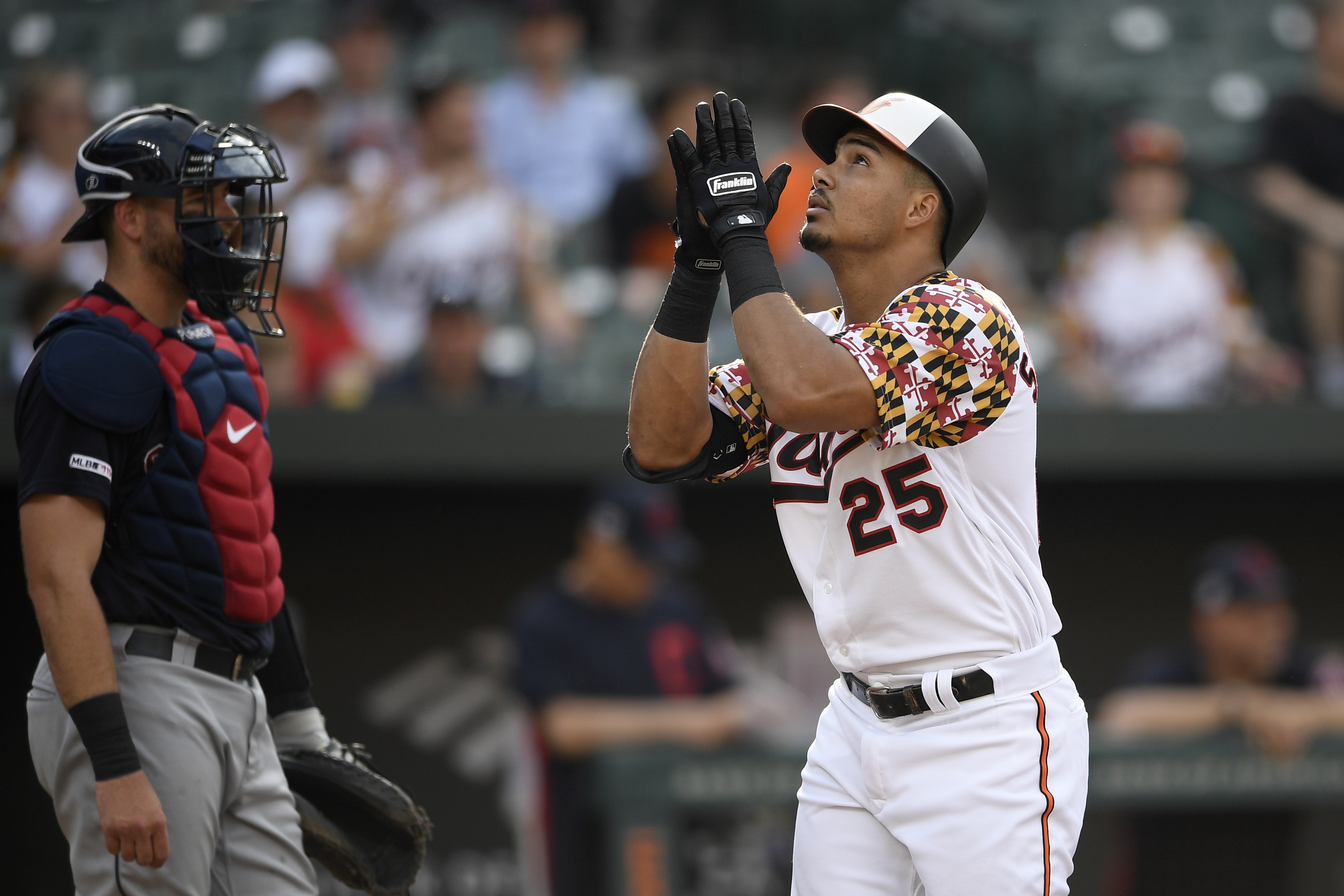 Orioles slug their way past Indians 13-0