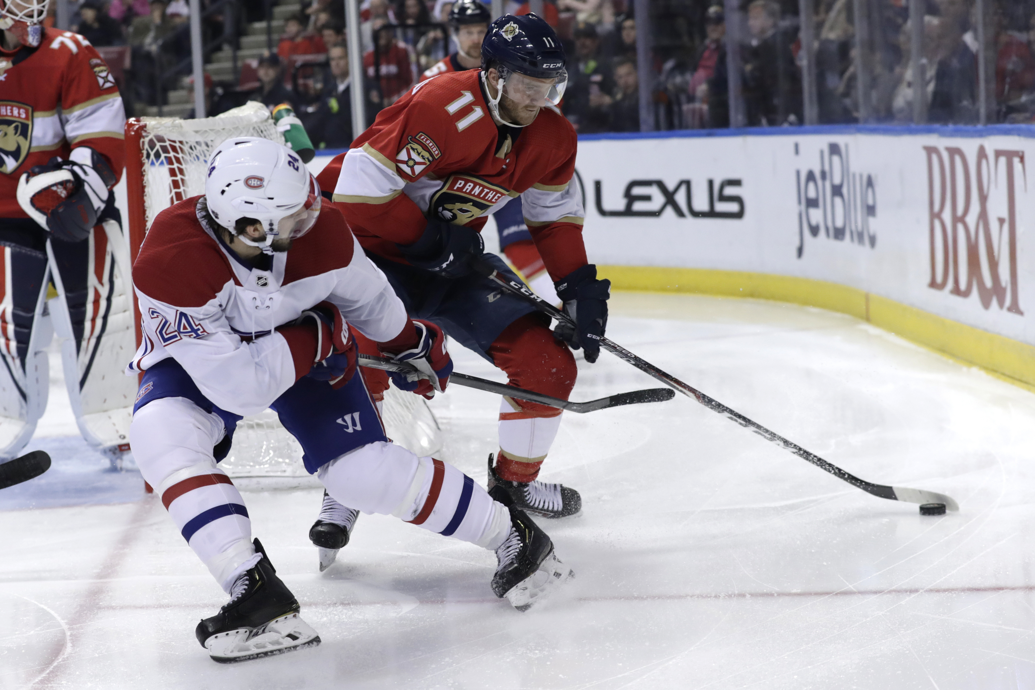 Huberdeau has 4-point game, Panthers beat Canadiens 6-5