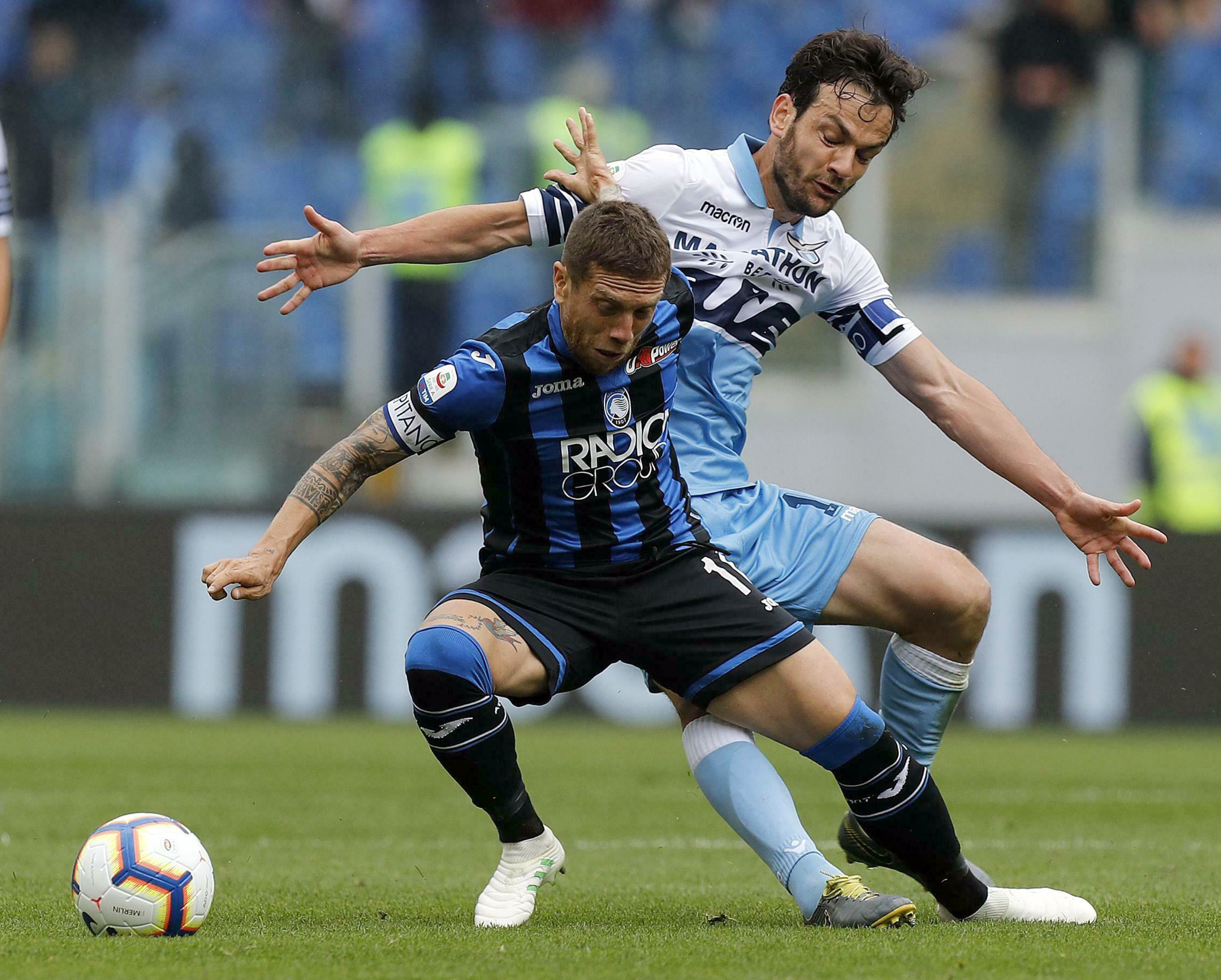 Atalanta nears Champions League with win over Lazio
