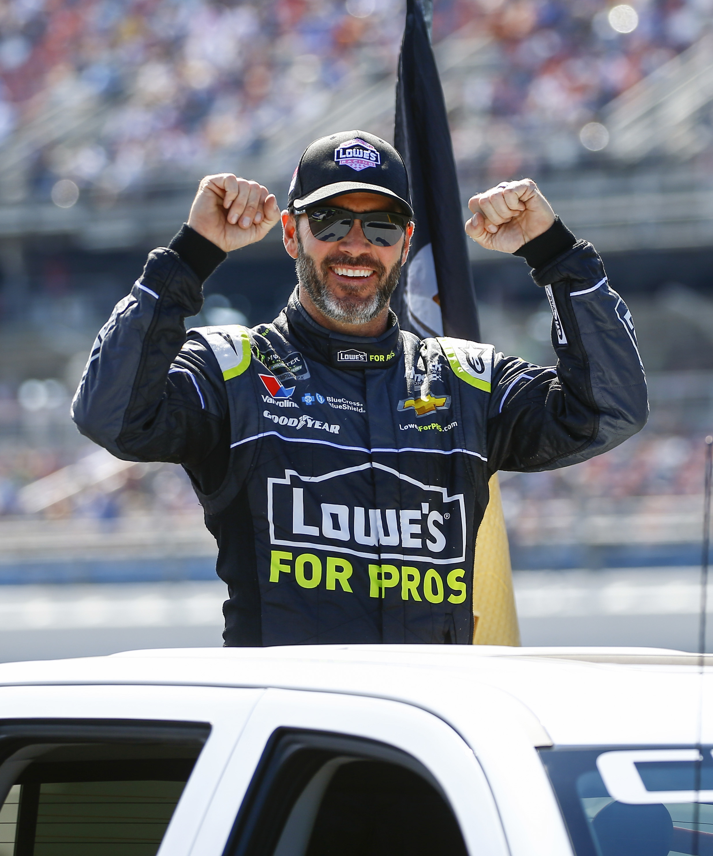 The Latest: Jimmie Johnson gets new sponsor from Ally