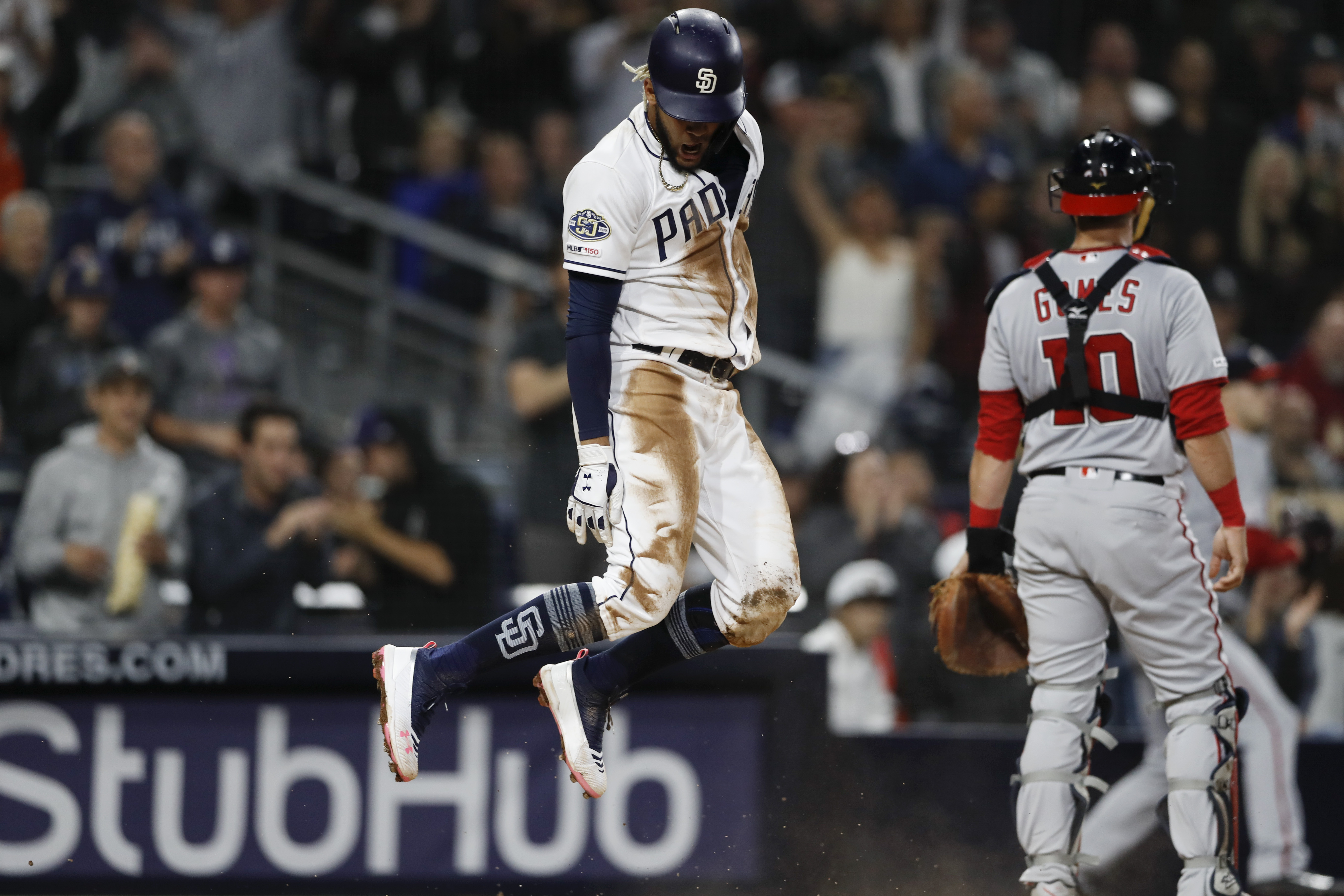 Tatis Jr.'s return helps spark Padres over Nationals, 5-4