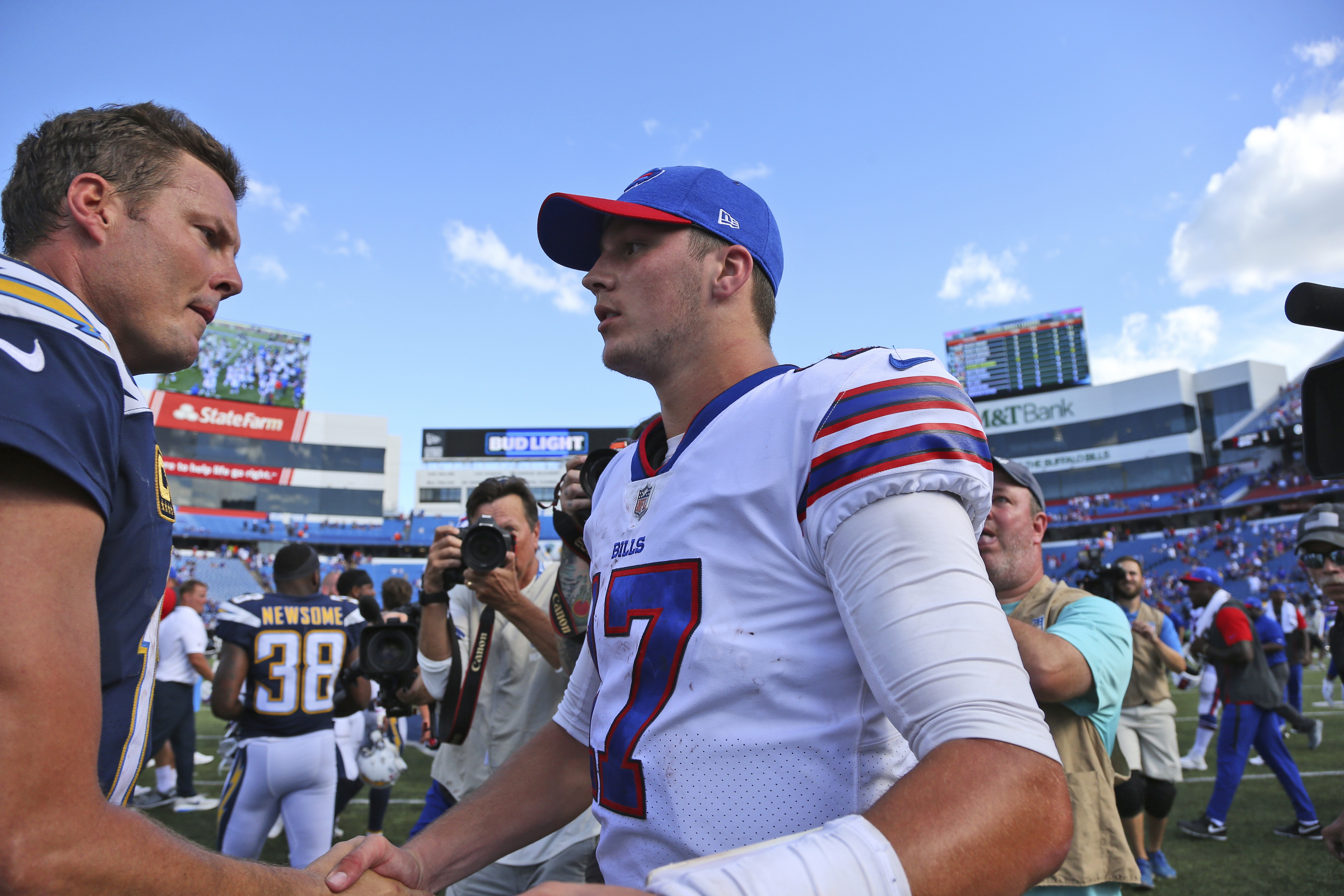 Bills rookie QB Allen draws upon lessons from Philip Rivers