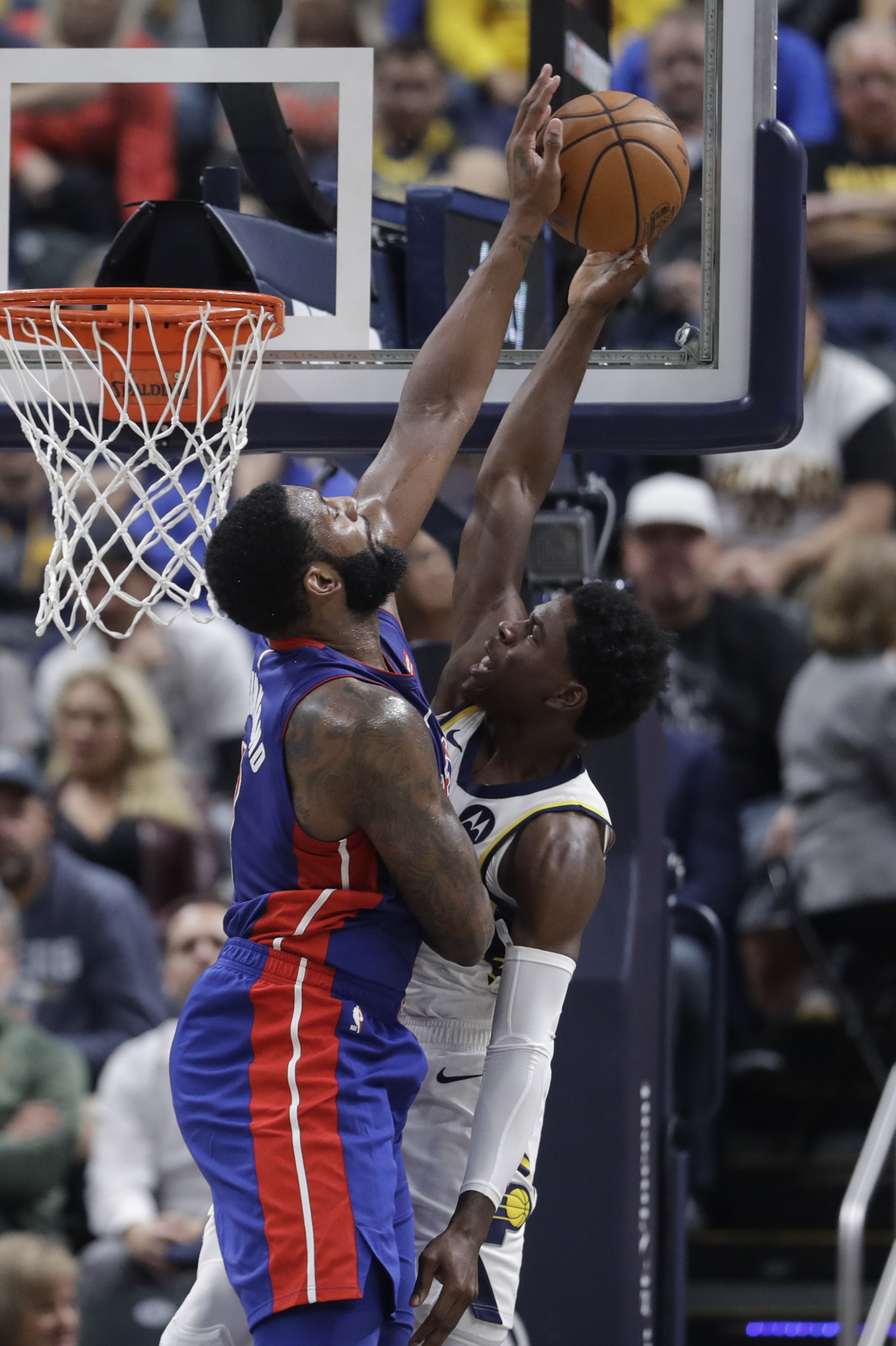 Andre Drummond helps Pistons beat Pacers in opener