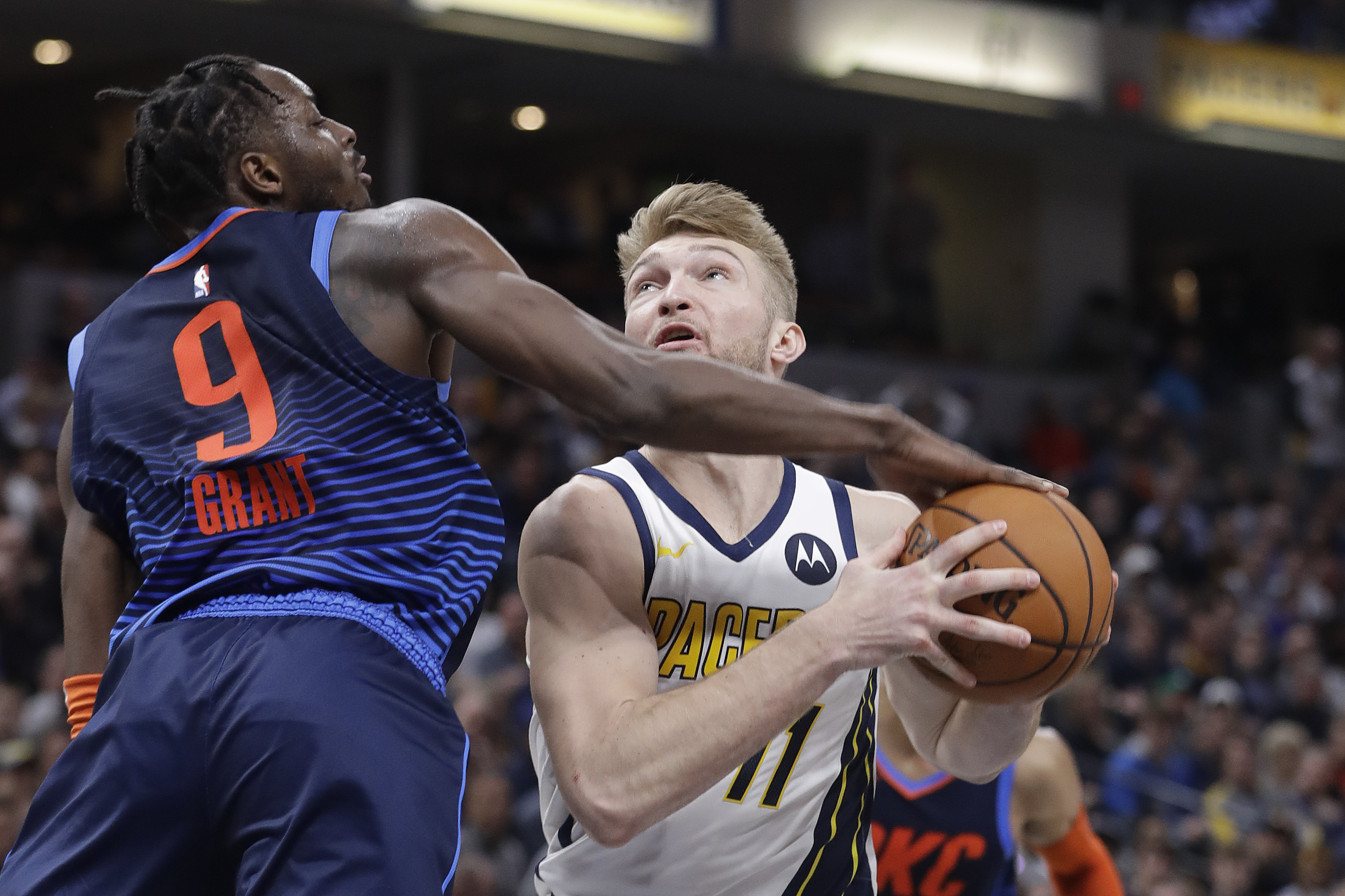 Pacers rally from 18-point deficit to beat Thunder 108-106