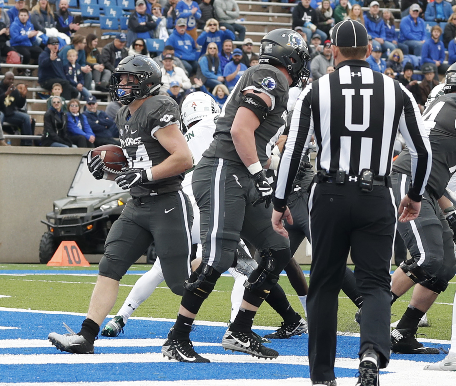 Fagan rushes for 260, Air Force beats Colorado State 27-19