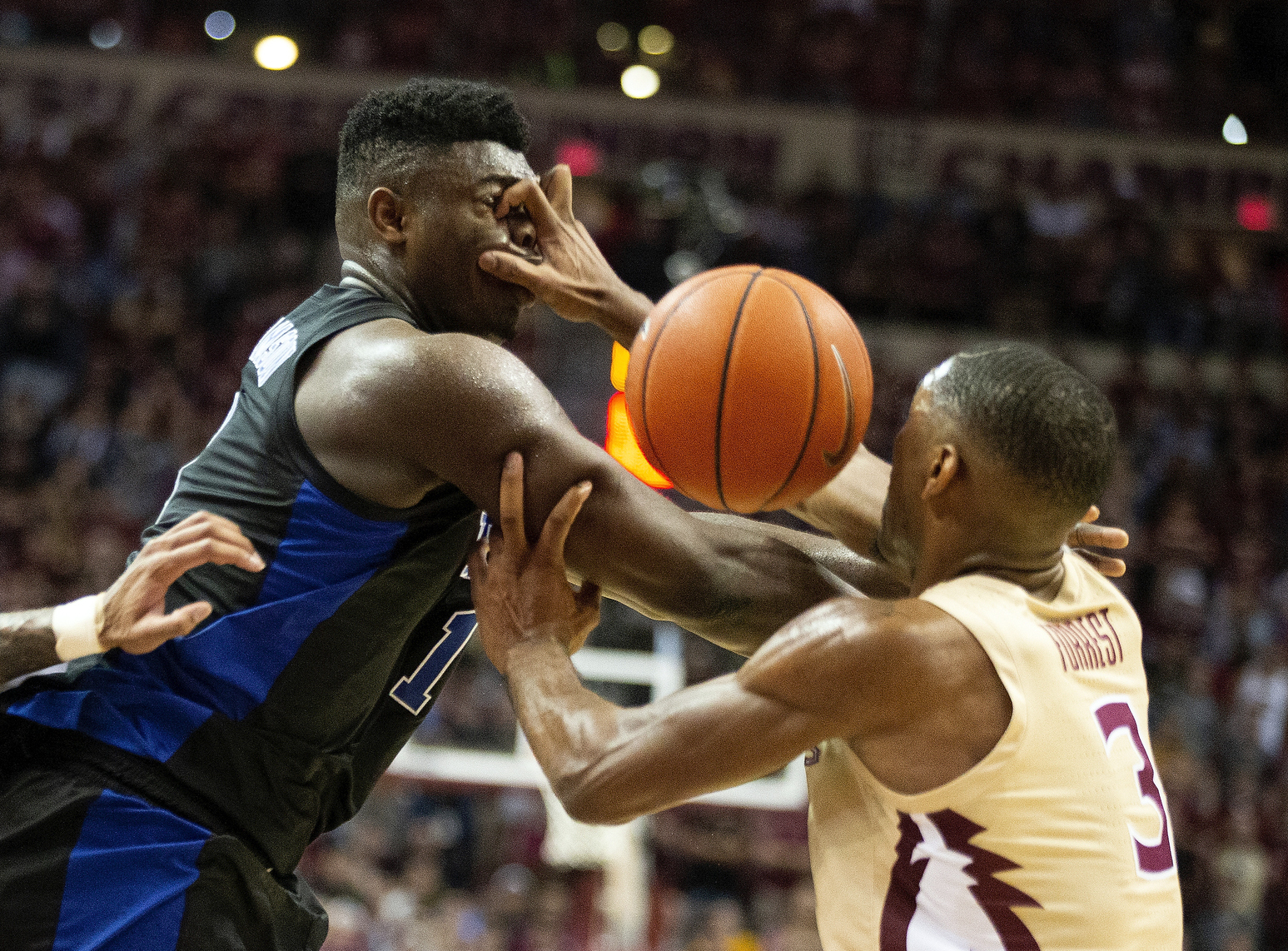 Reddish hits 3 that lifts Duke past Florida St. 80-78