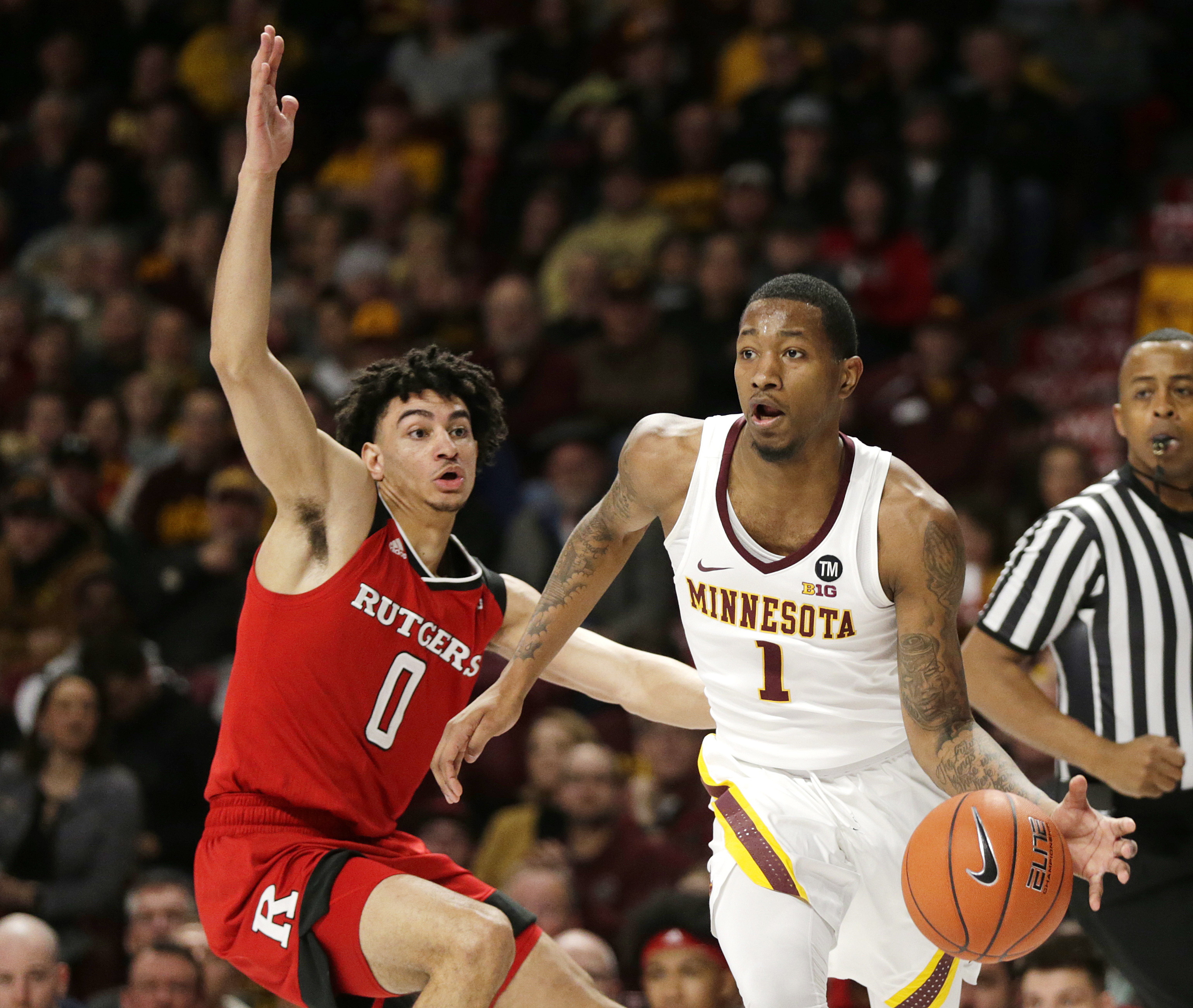 Coffey scores 29 as Gophers top Rutgers 88-70