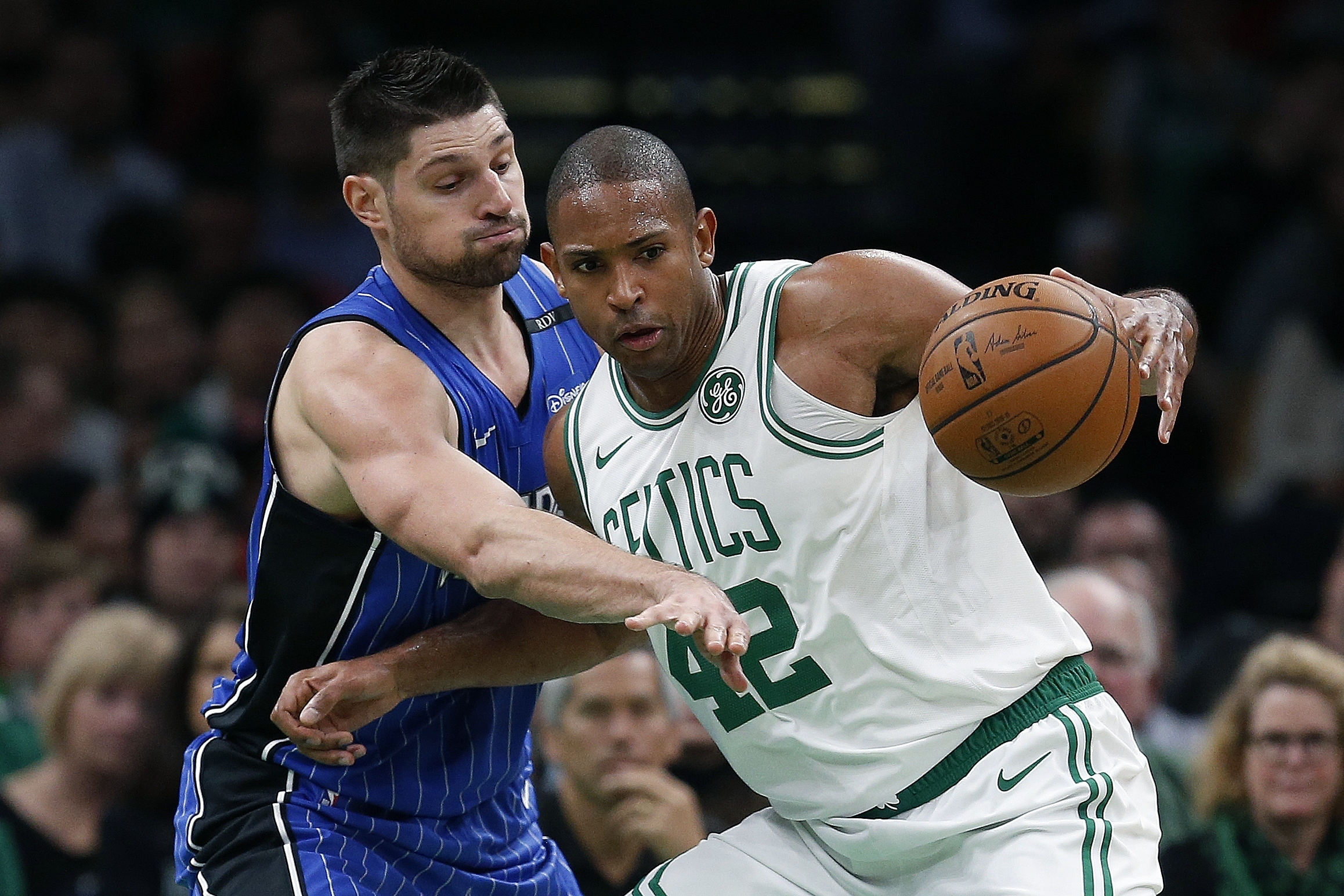 Vucevic scores 24 with 12 rebounds as Magic hold off Celtics