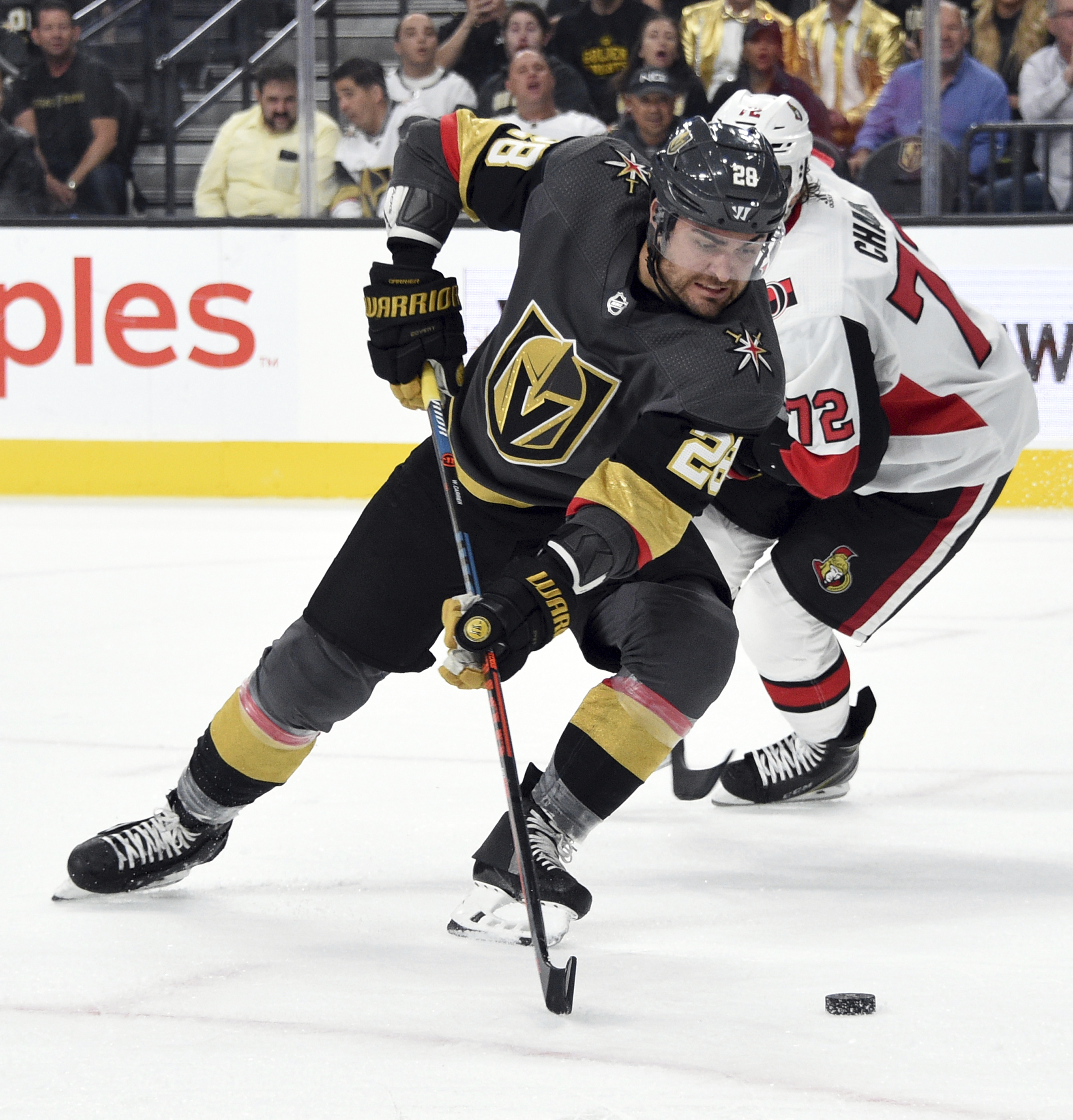 Marchessault nets shootout winner, Vegas beats Ottawa 3-2