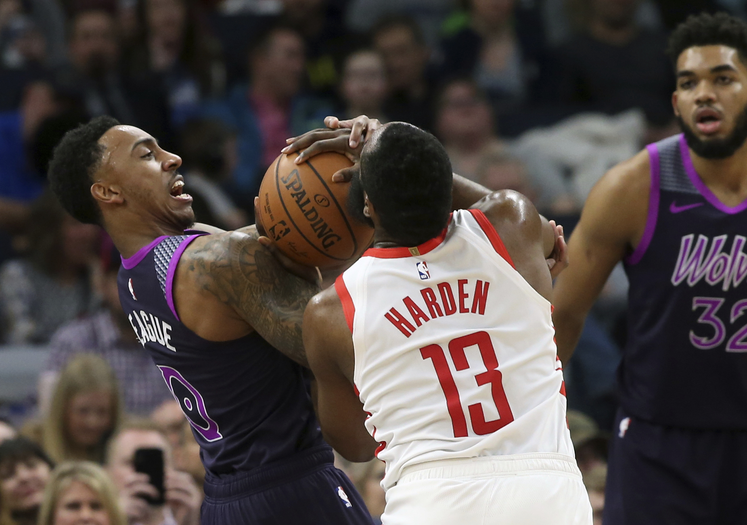 T-Wolves overcome Harden’s 42 to top Houston 121-111