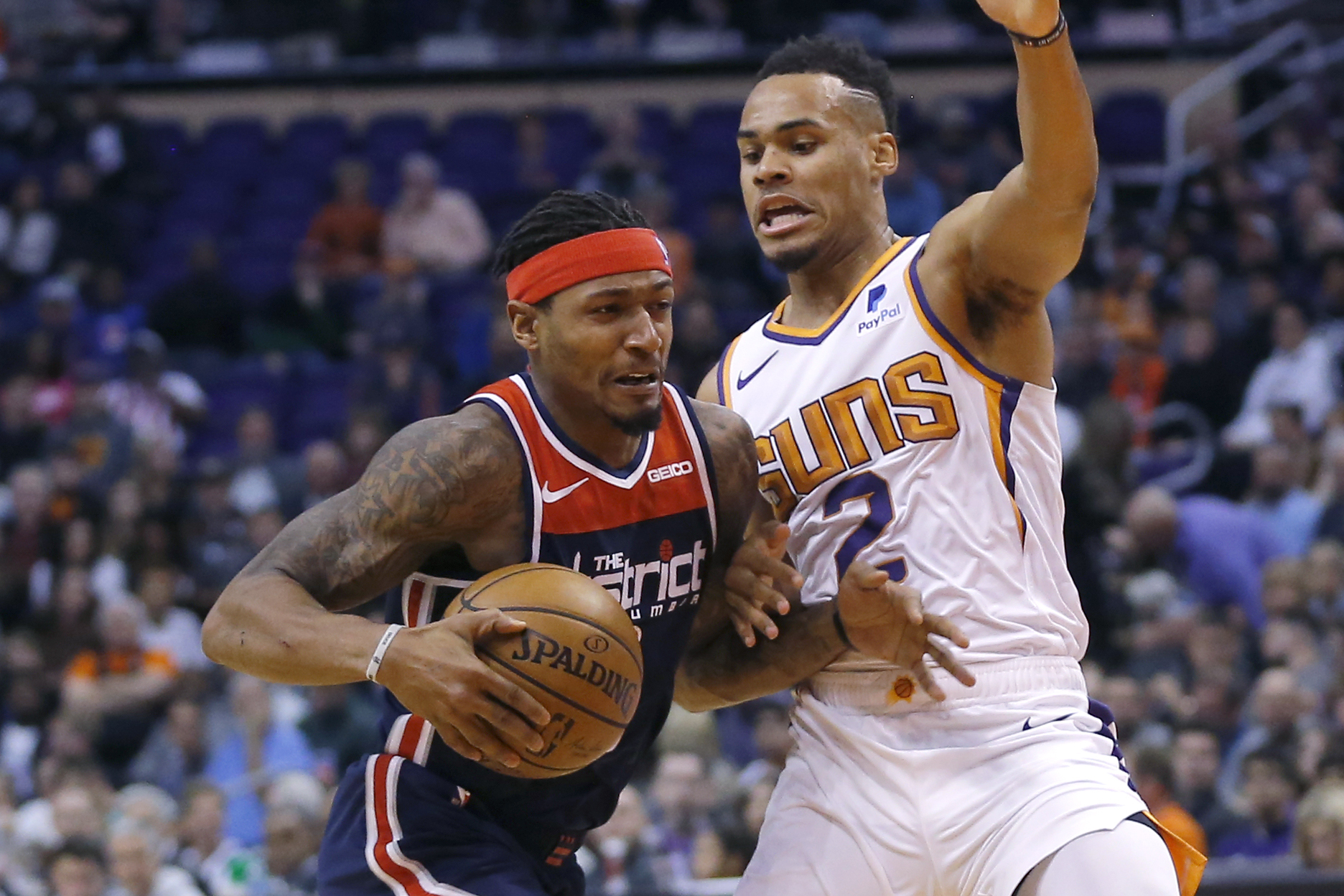 Beal scores 35 points, Wizards top Suns 140-132