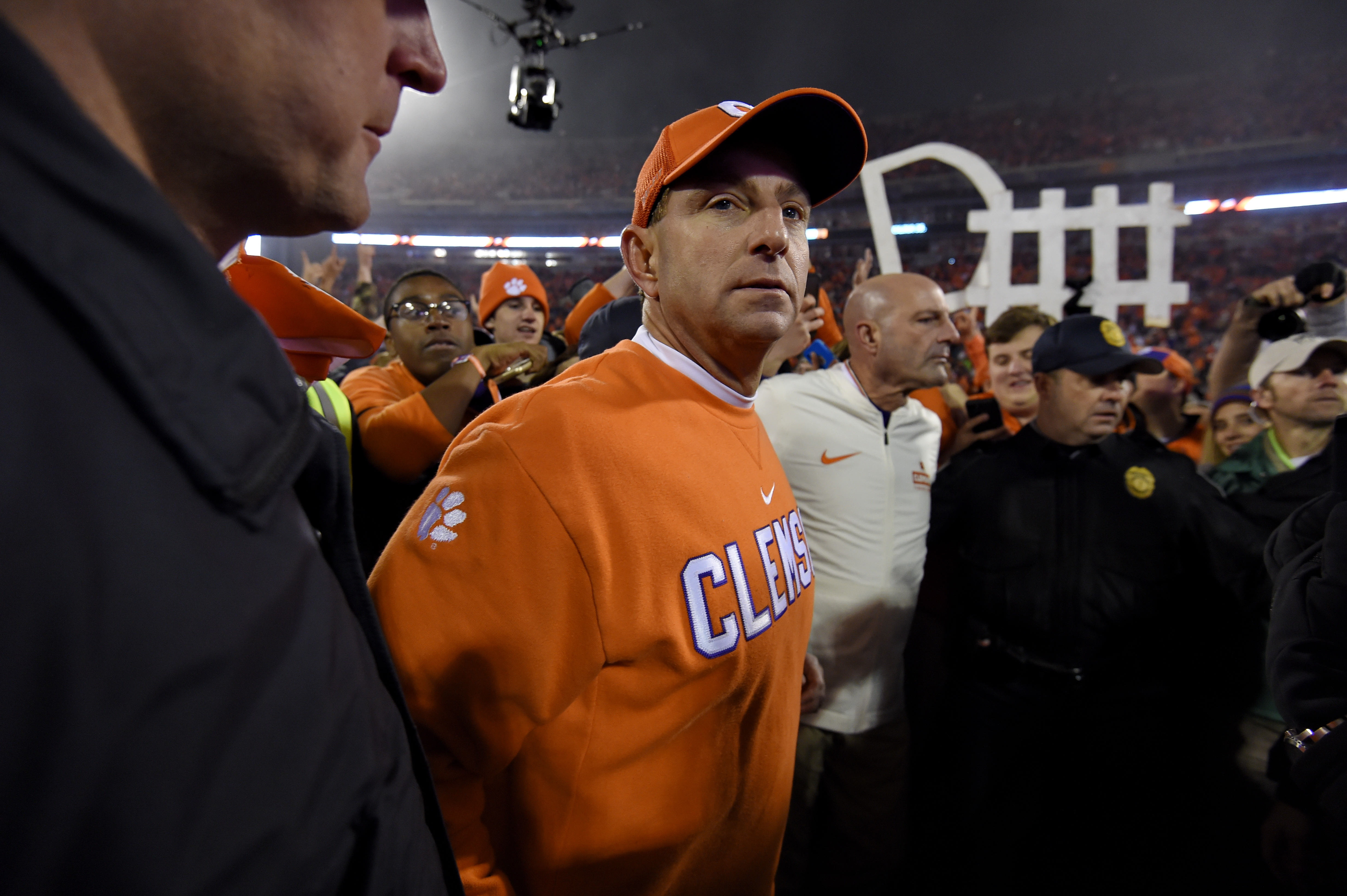 Clemson's Swinney miffed by critics after South Carolina win