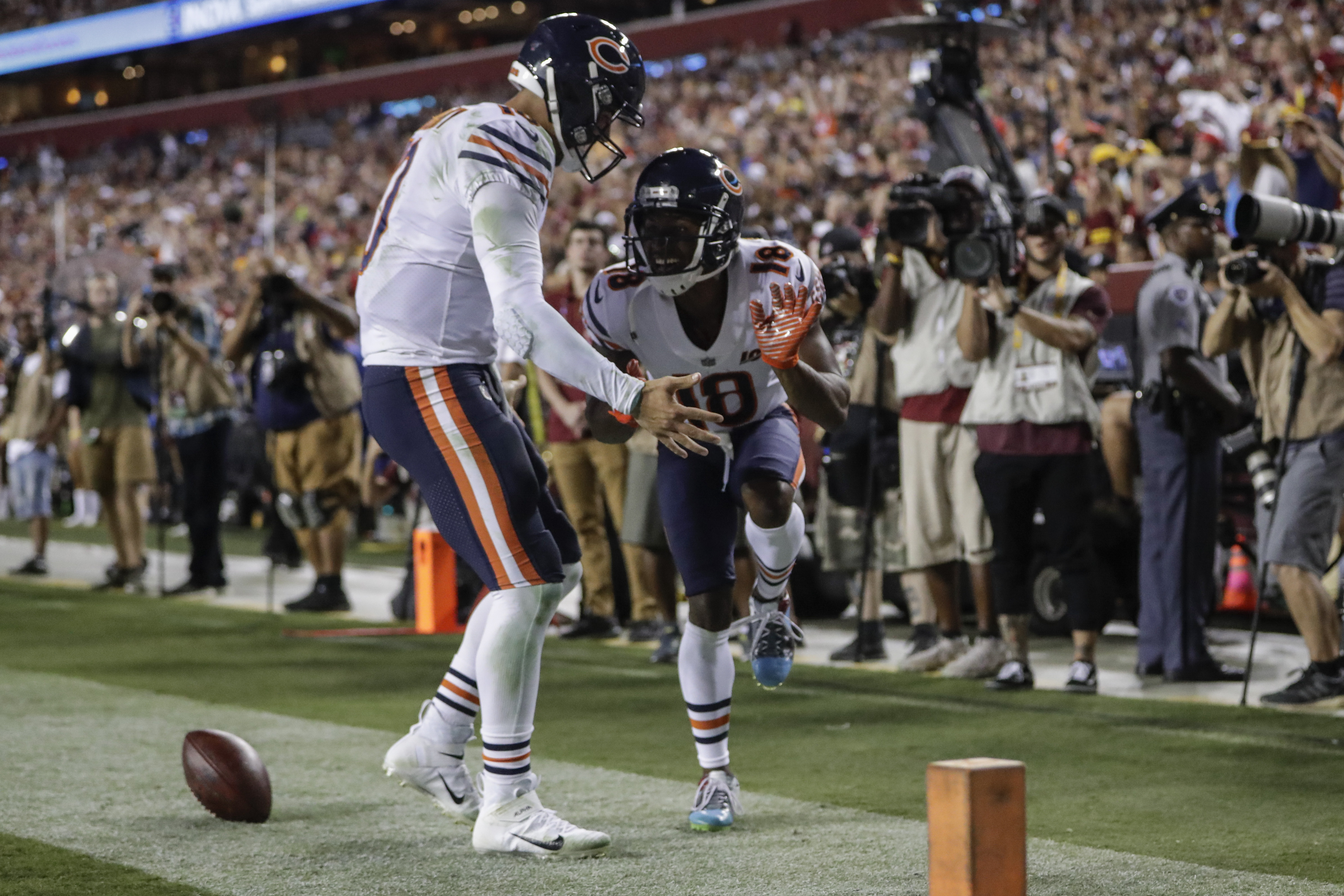Trubisky, Bears get offense on track, beat Redskins 31-15
