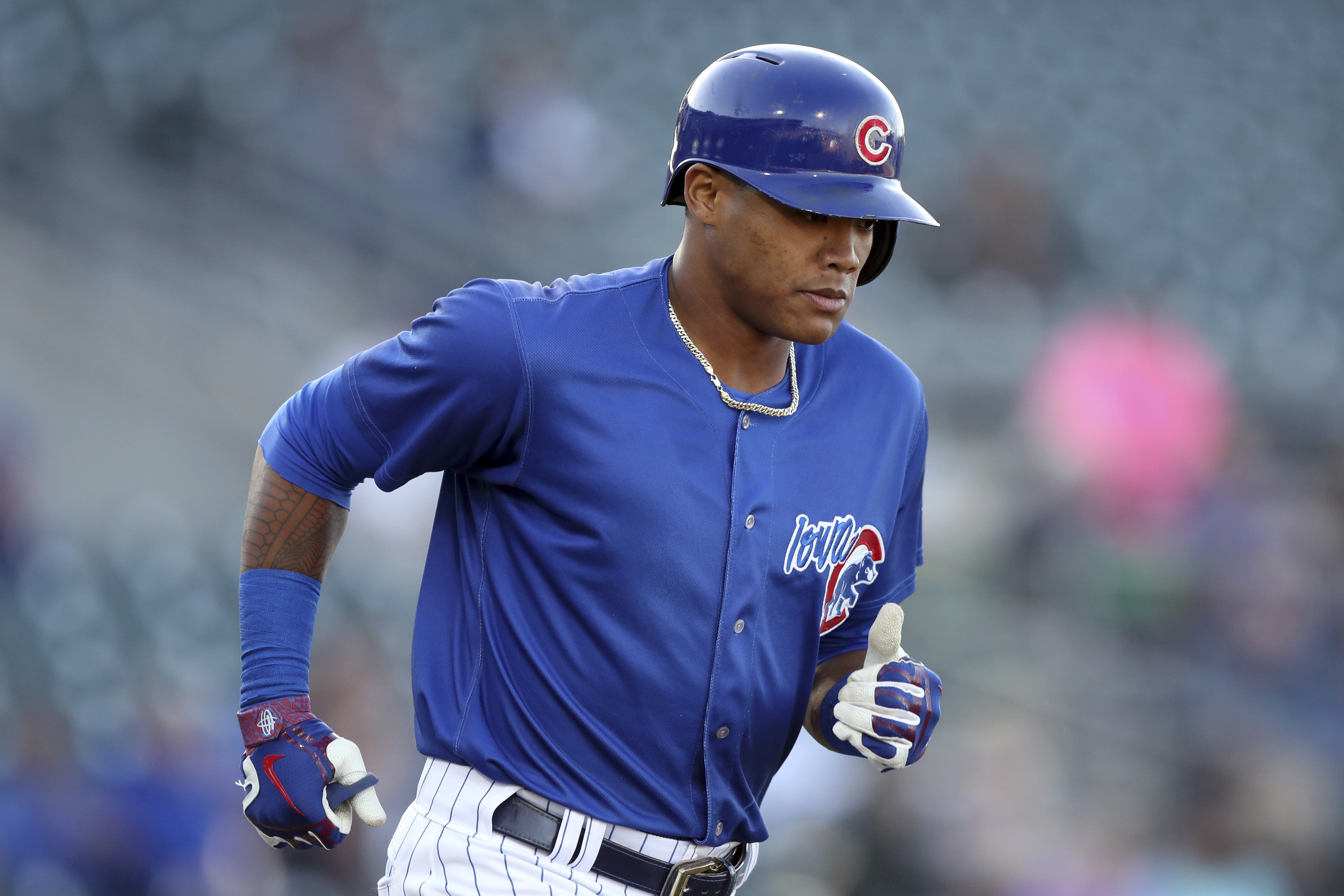 Cubs option Russell to Triple-A after completing suspension