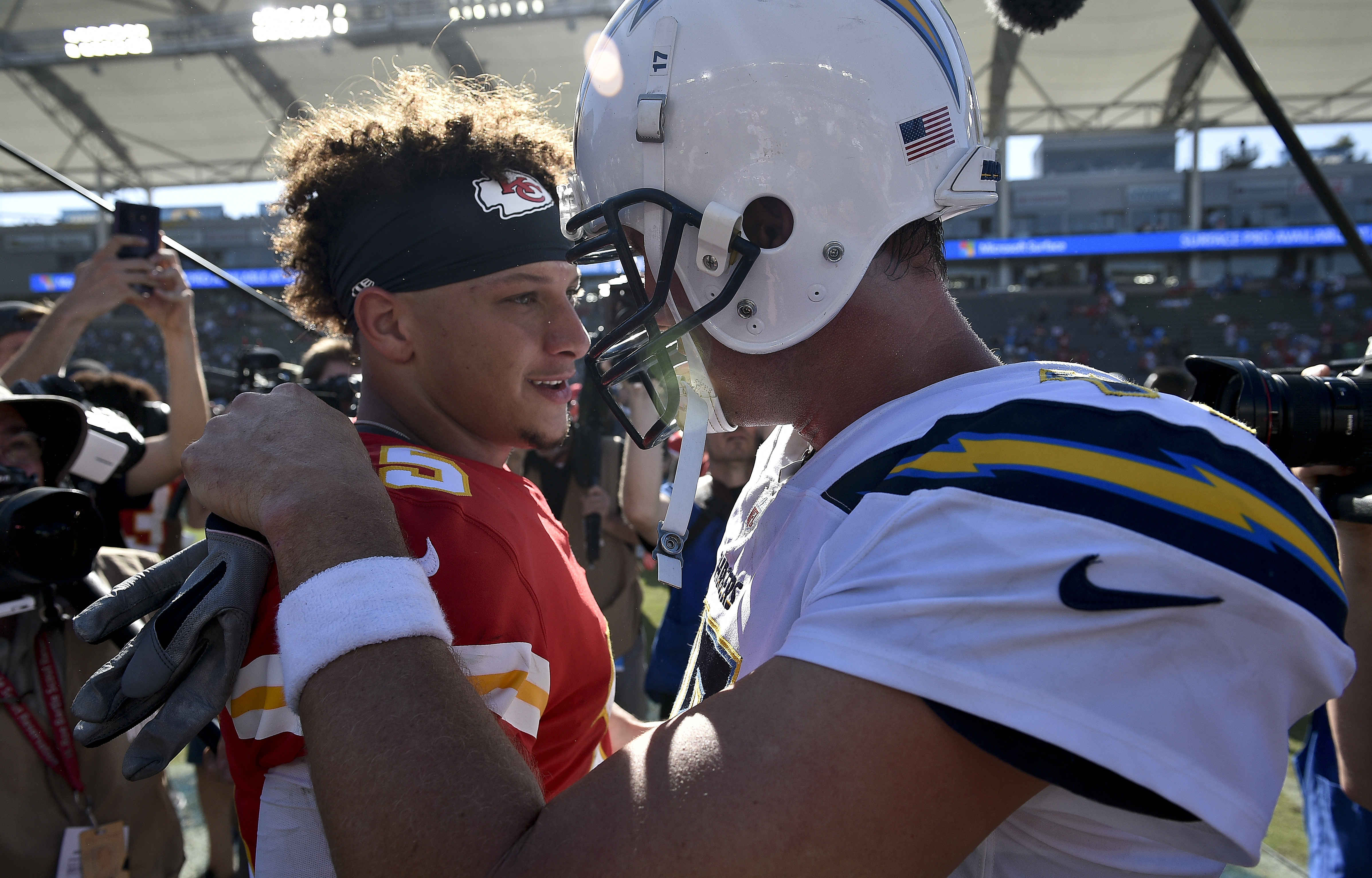 Rivers impressed as Mahomes sizzles for 4 TDs in Chiefs' win