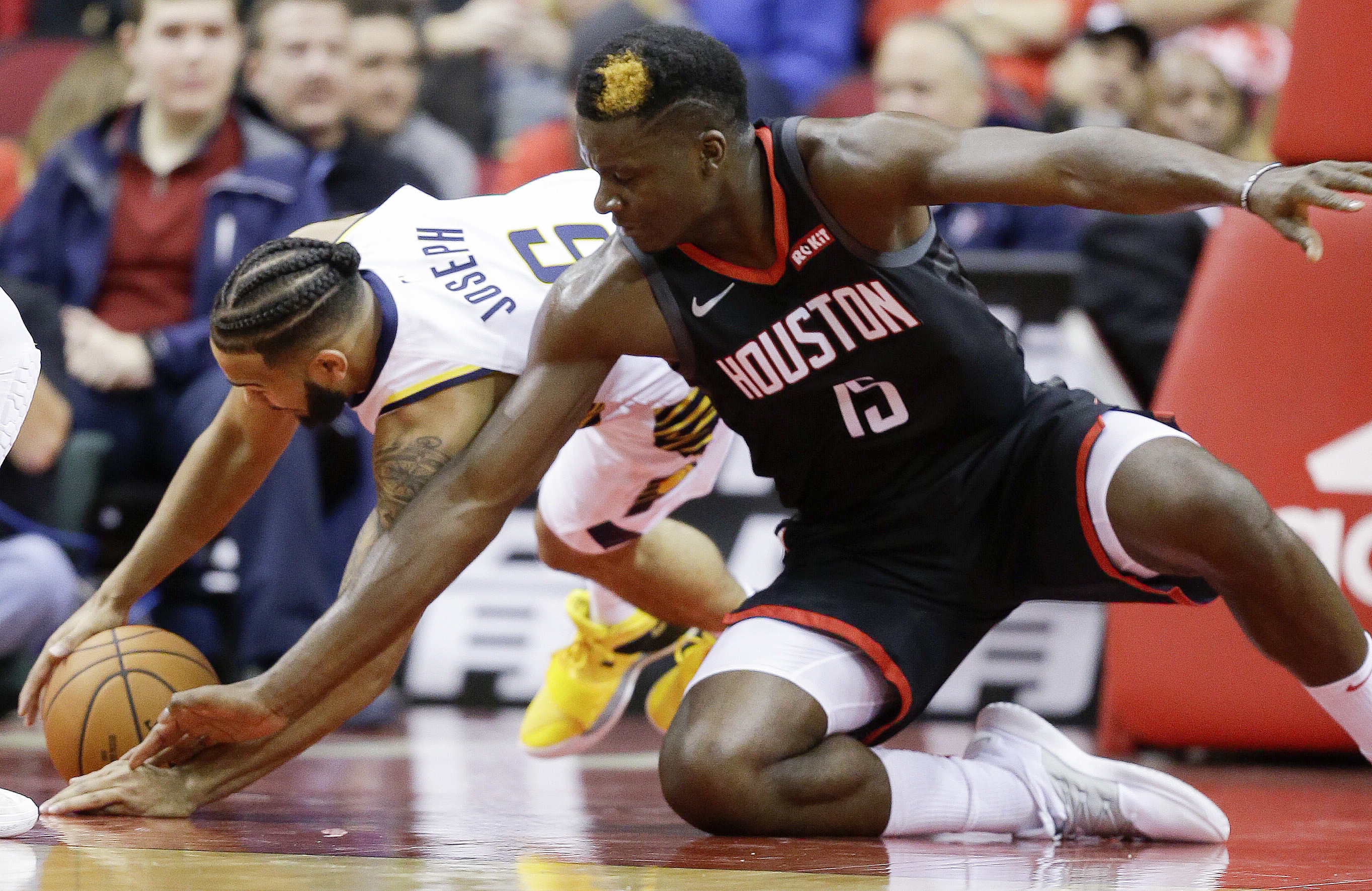 Harden’s 40 lifts Rockets to 1st home win 115-103 over Indy