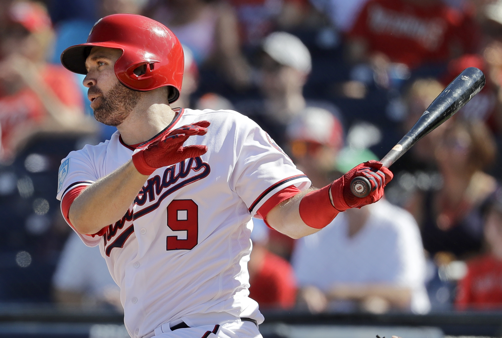 Nationals newcomer Dozier fixing injury-induced swing flaws