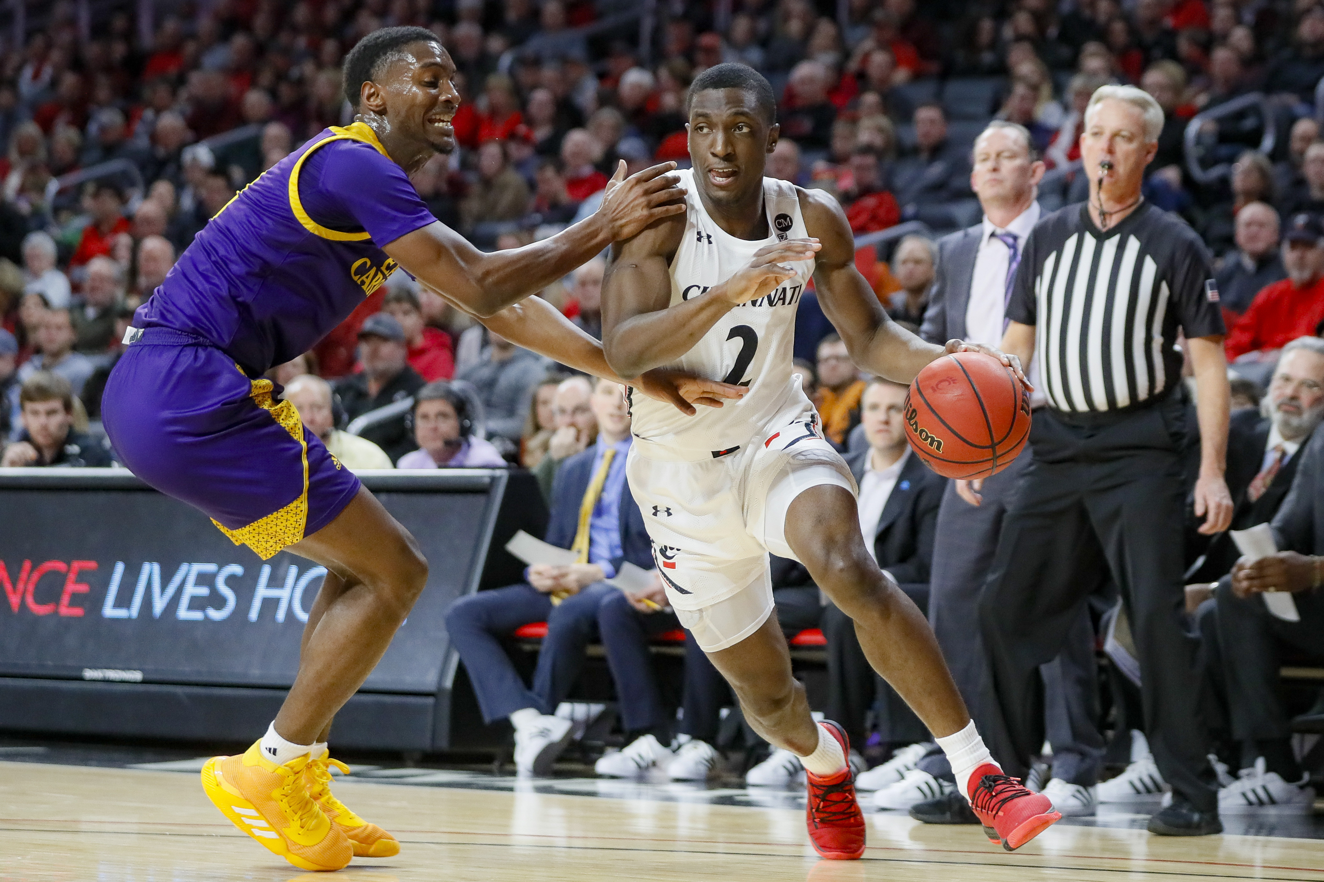 Scott's double-double leads Cincinnati over ECU 82-57