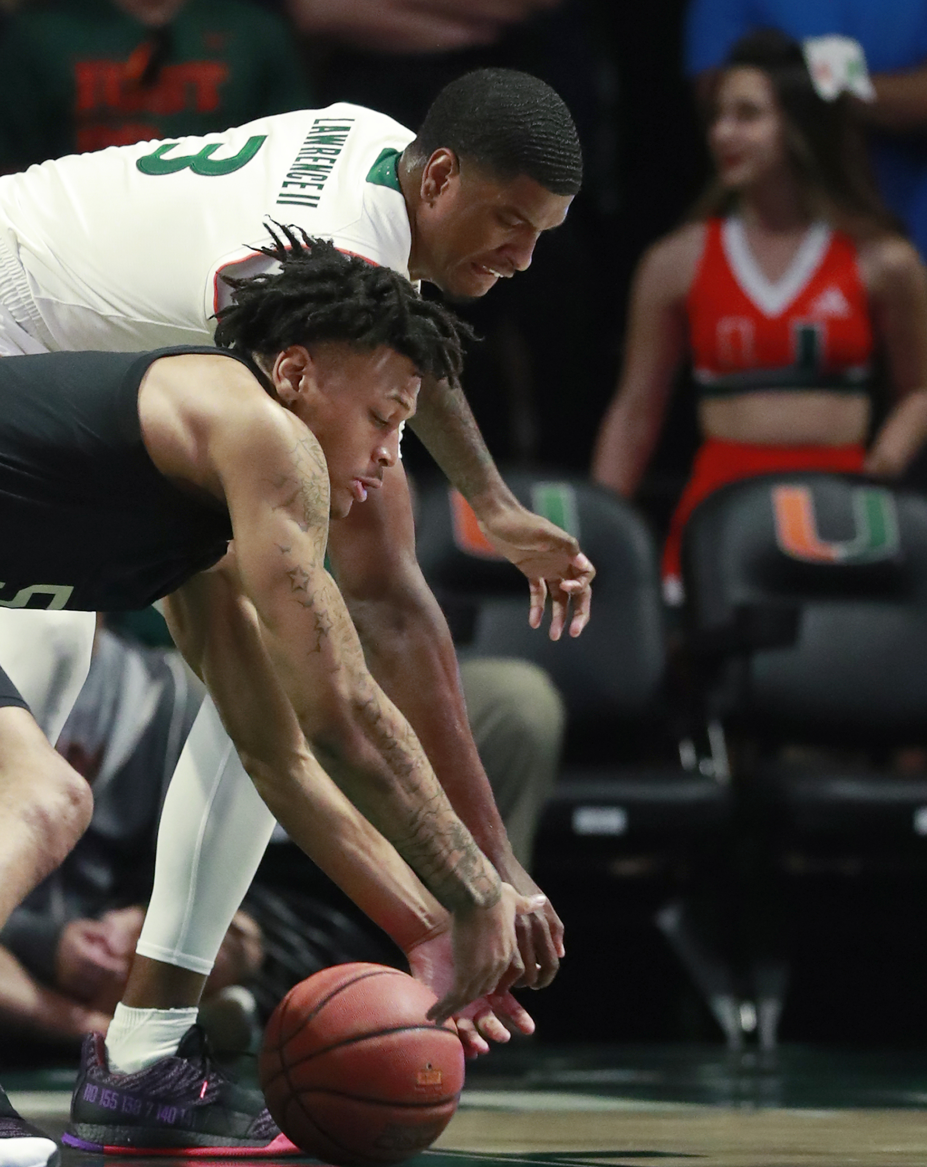 Lawrence scores 27 to help Miami beat Pittsburgh 76-63