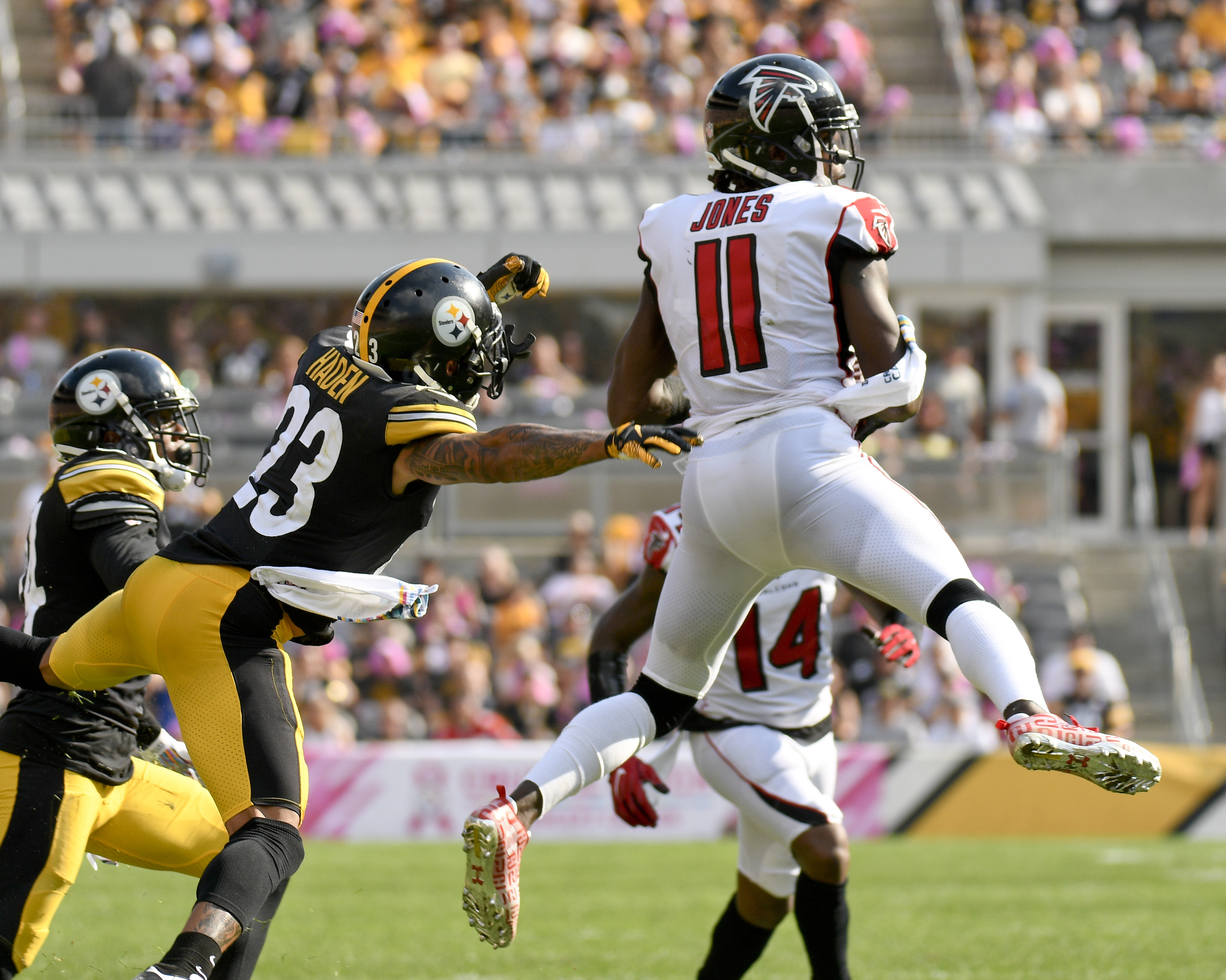 Falcons crumble late in 41-17 loss to Steelers