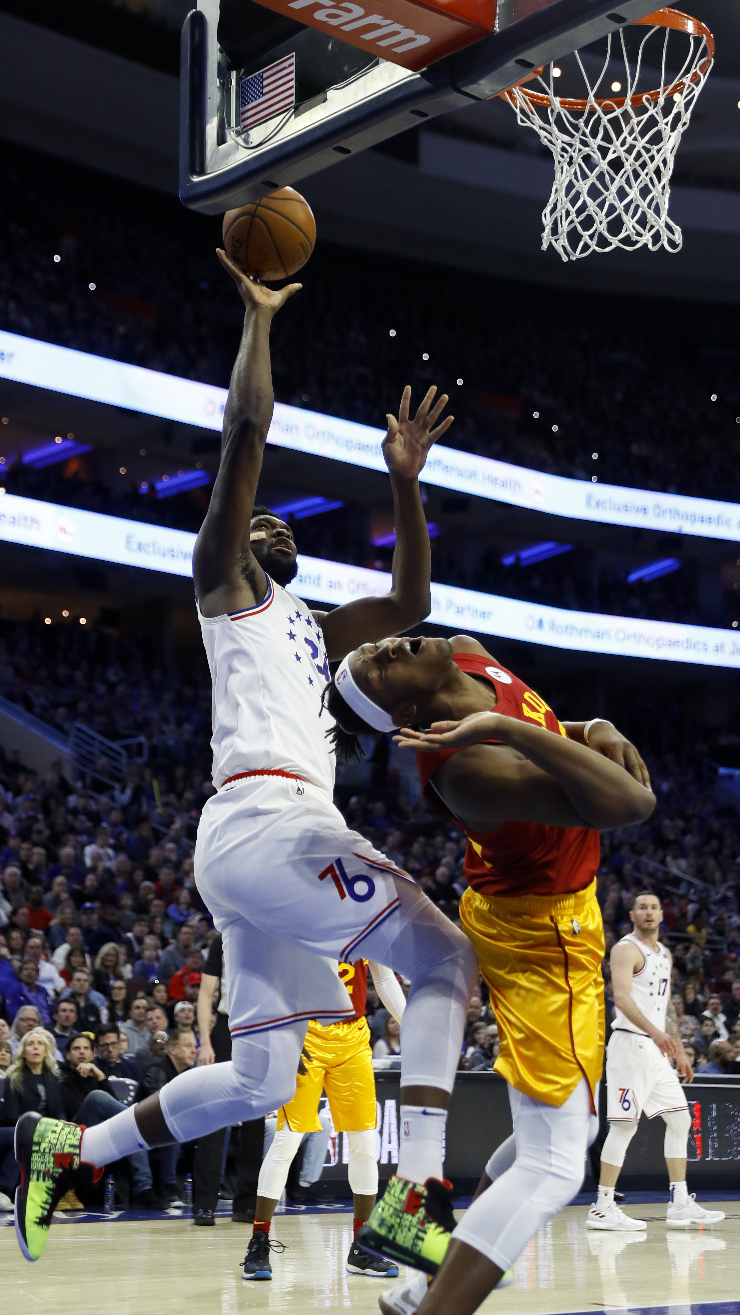 Embiid helps 76ers beat Pacers 106-89