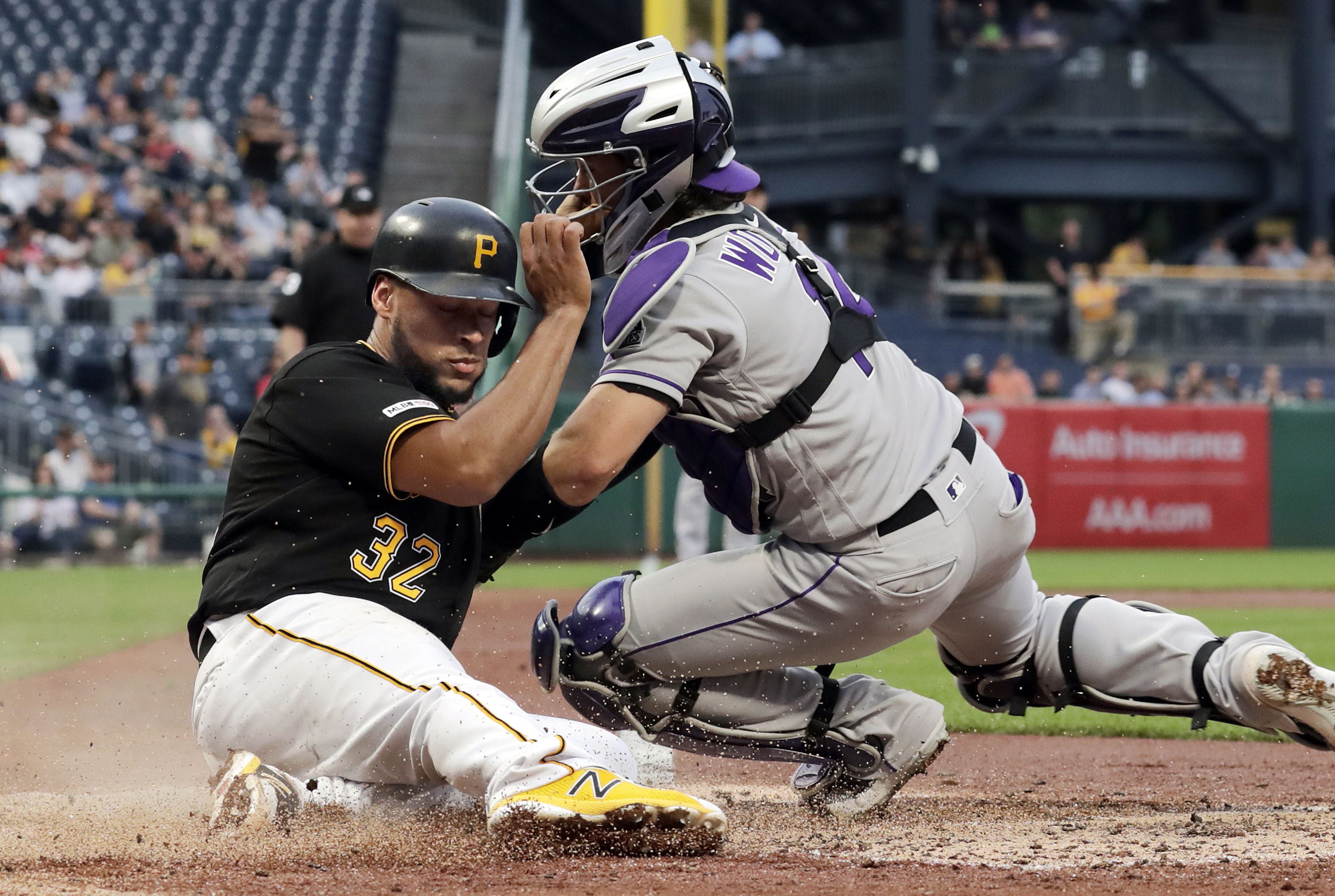 Bell’s splash HR not enough; Rockies cruise past Pirates 9-3